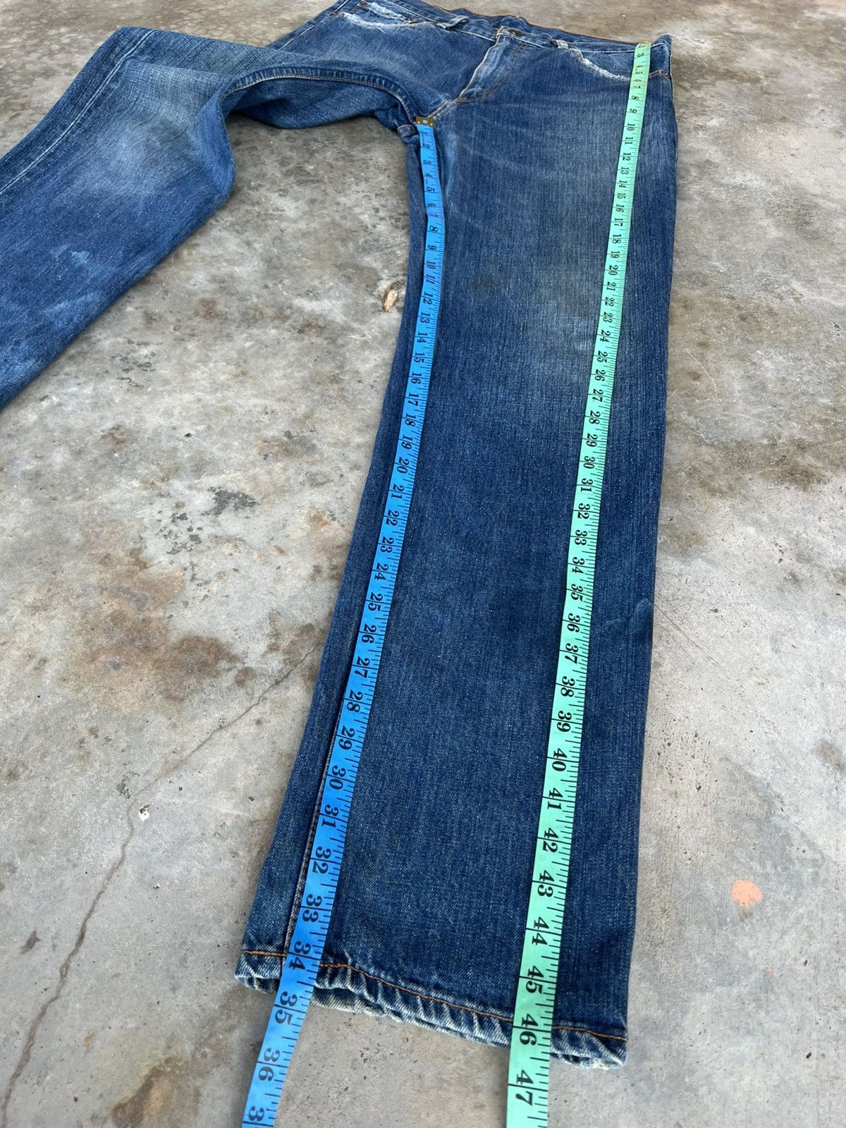 Levi's Vintage 90’s Levis 502 Blue Jean Size US 33 - 4 Thumbnail