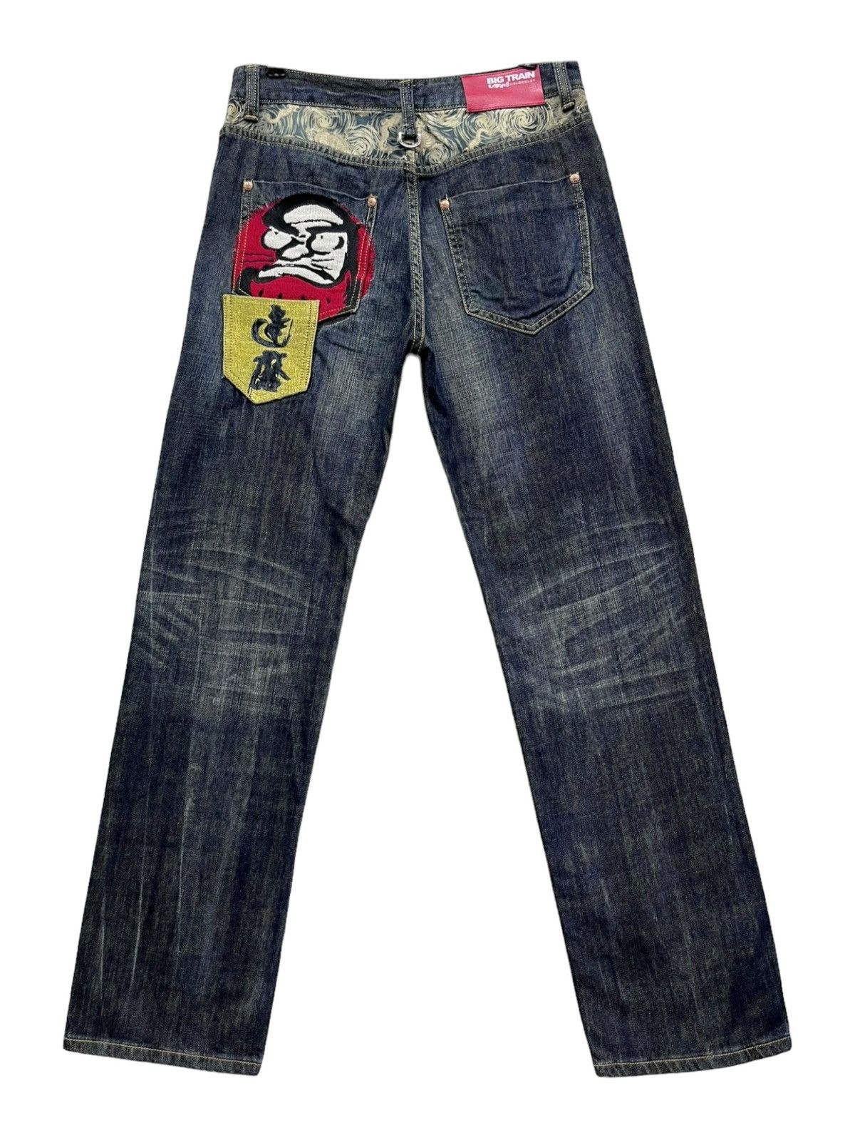 Japanese Brand × Jun Takahashi 🔥TAKAHASHI x BIG TRAIN Sukajan Embroidery Karakuri Tamashi Size US 32 / EU 48 - 3 Thumbnail
