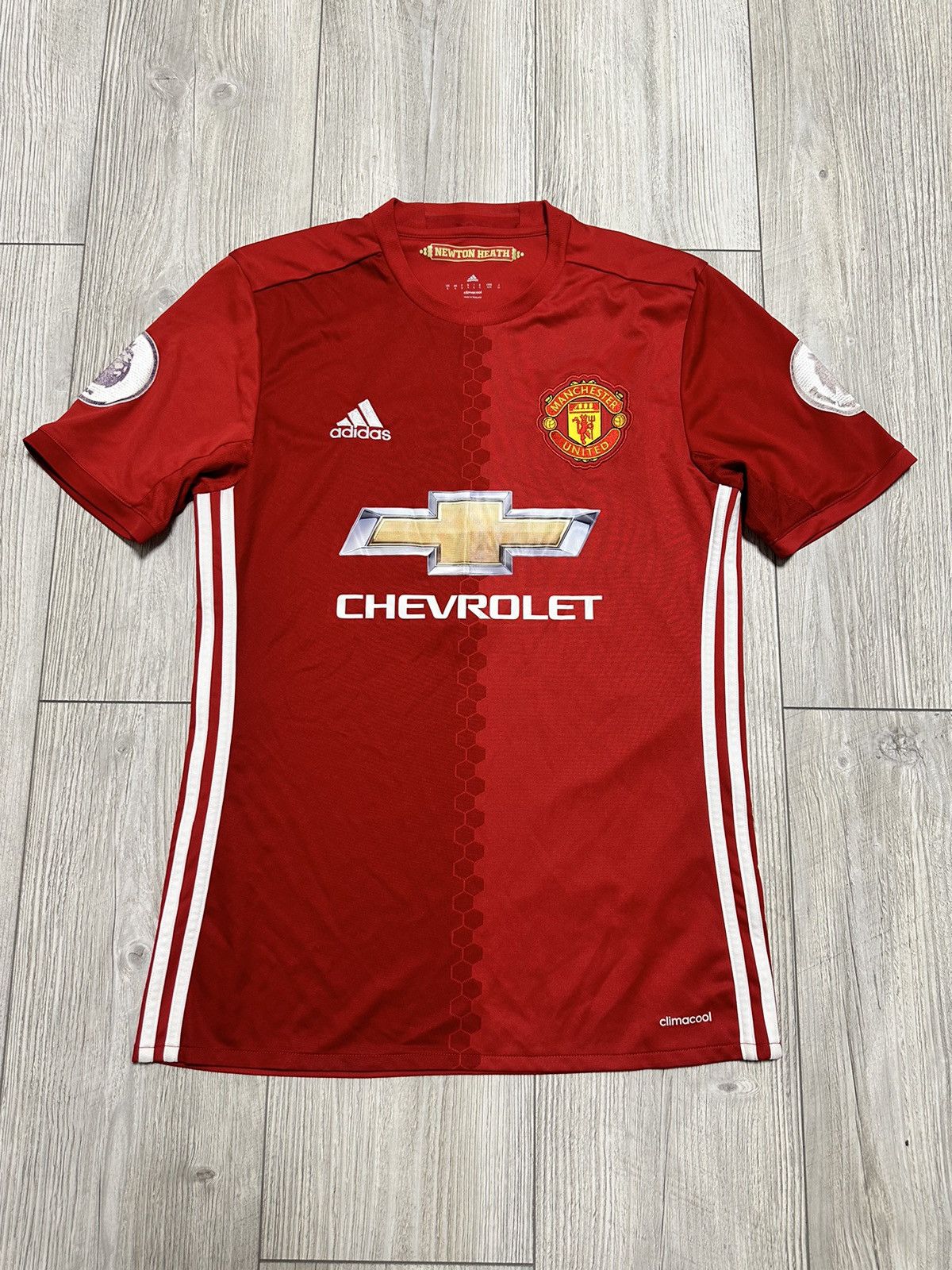 Adidas Pogba Manchester United Jersey 2016 Home Shirt Adidas AI6720 Size US S / EU 44-46 / 1 - 2 Thumbnail