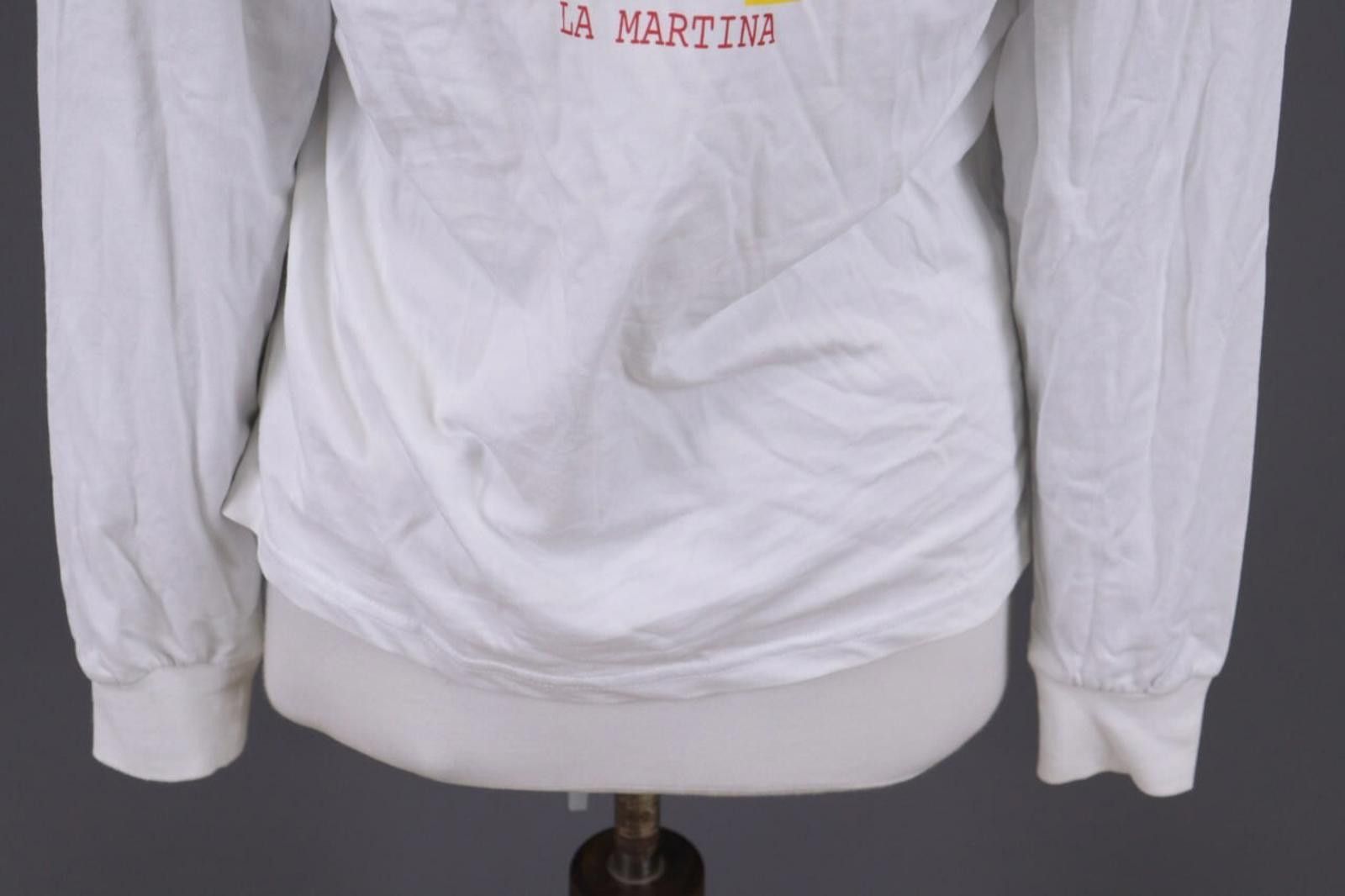 La Martina La Martina White Espana Polo #44 Team Polo Shirt Size M Size M / US 6-8 / IT 42-44 - 11 Thumbnail
