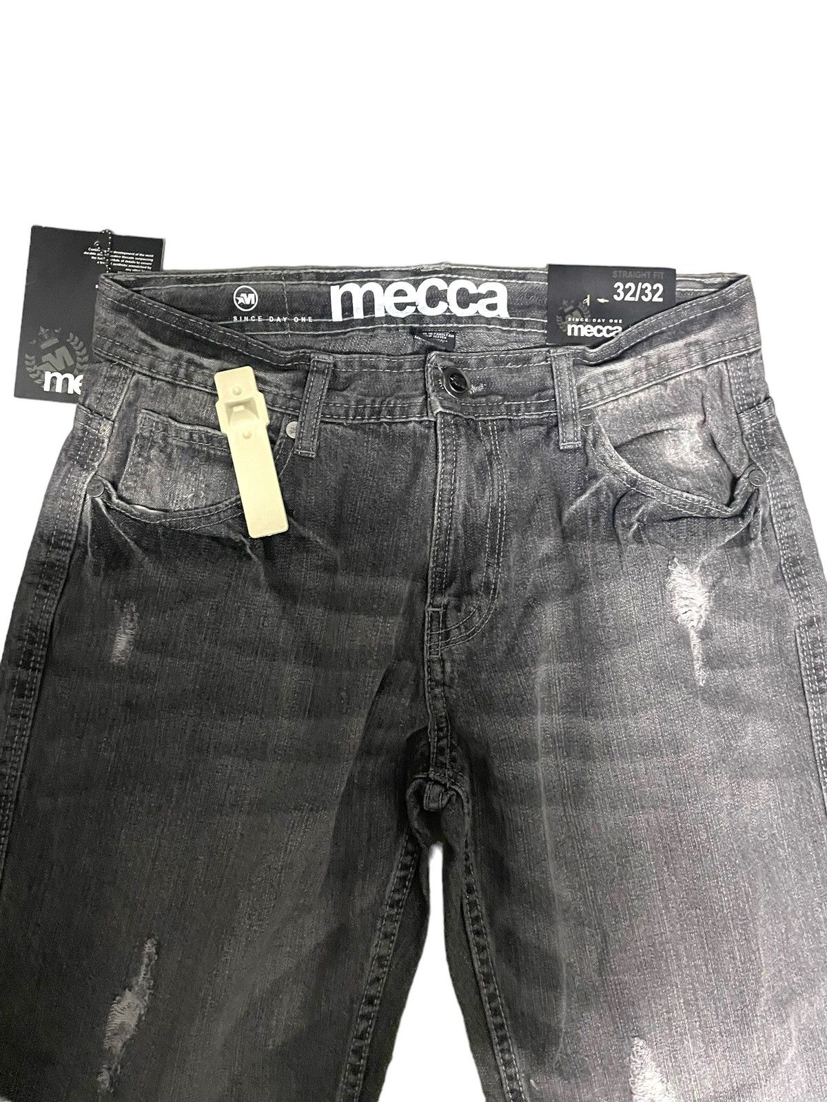 Mecca × Vintage Mecca Charcoal Wash Baggy Denim Jeans 32x32 Size US 32 / EU 48 - 2 Thumbnail