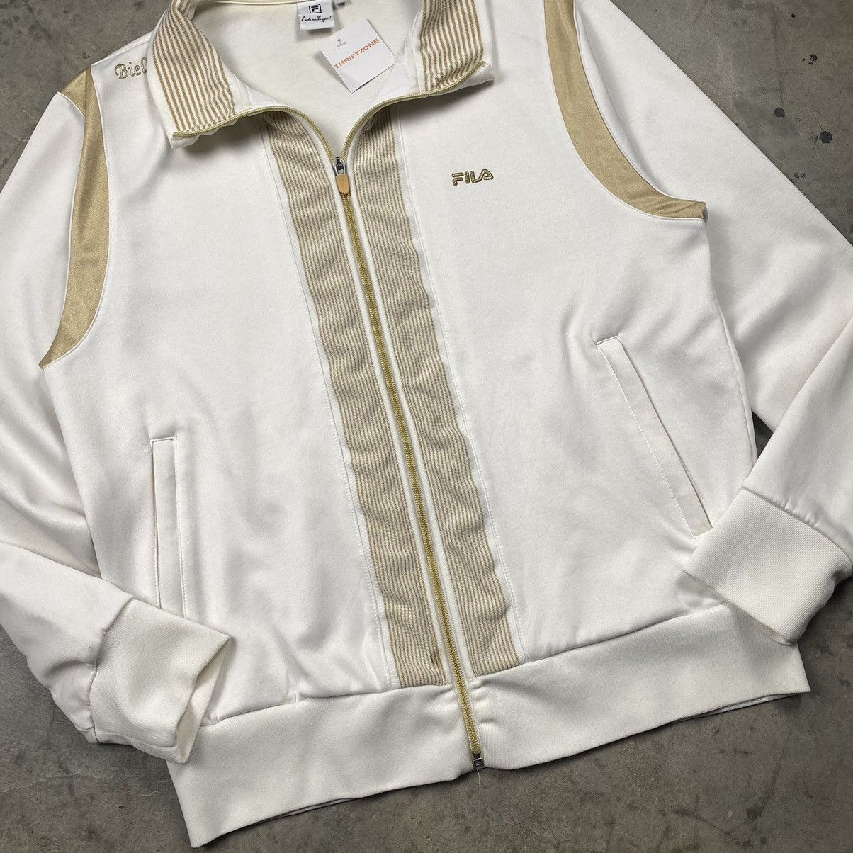 Fila × Sports Specialties y2k Fila Biella Italia Track Top Jacket Size US M / EU 48-50 / 2 - 6 Thumbnail