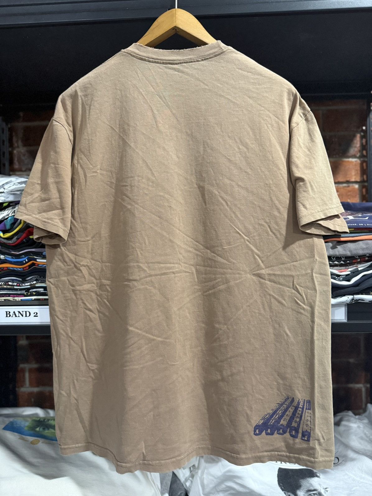 Stussy Thrashed Vintage Stussy Train Streetwear Tee Size US L / EU 52-54 / 3 - 8 Thumbnail