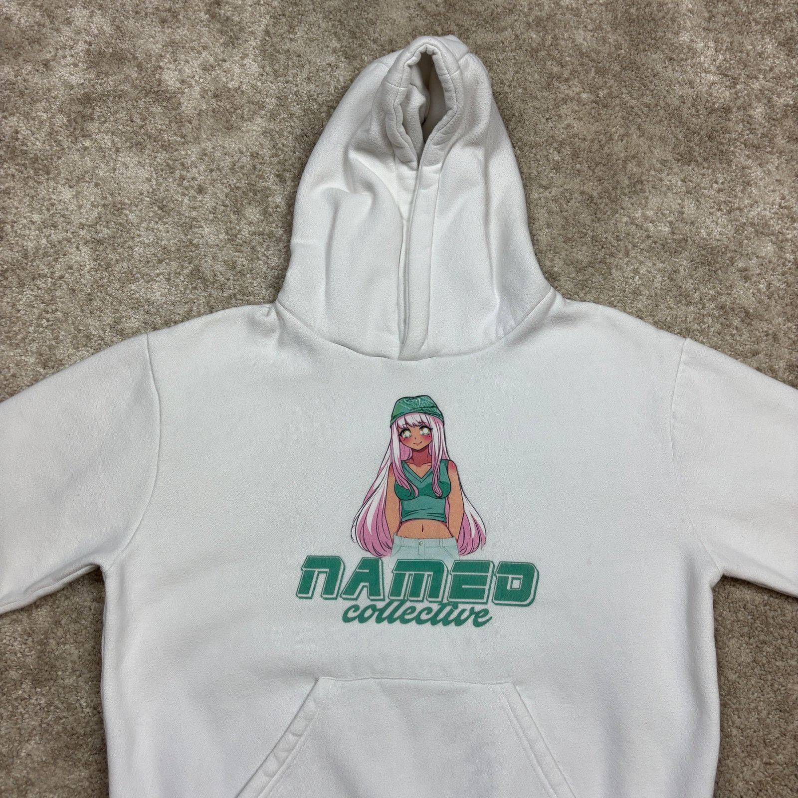 Other Named Collective Anime Girl Hoodie Men's Small Streetwear Size US S / EU 44-46 / 1 - 2 Thumbnail