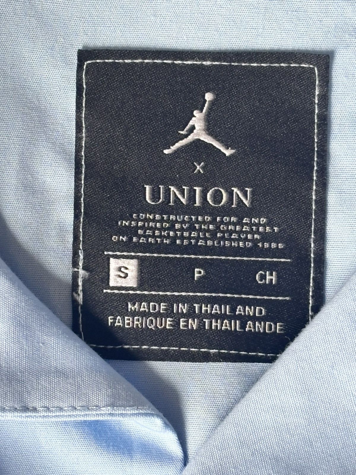 Jordan Brand × Union LA JORDAN X UNION MECHANIC BLUE BUTTONS UP Size US S / EU 44-46 / 1 - 7 Thumbnail