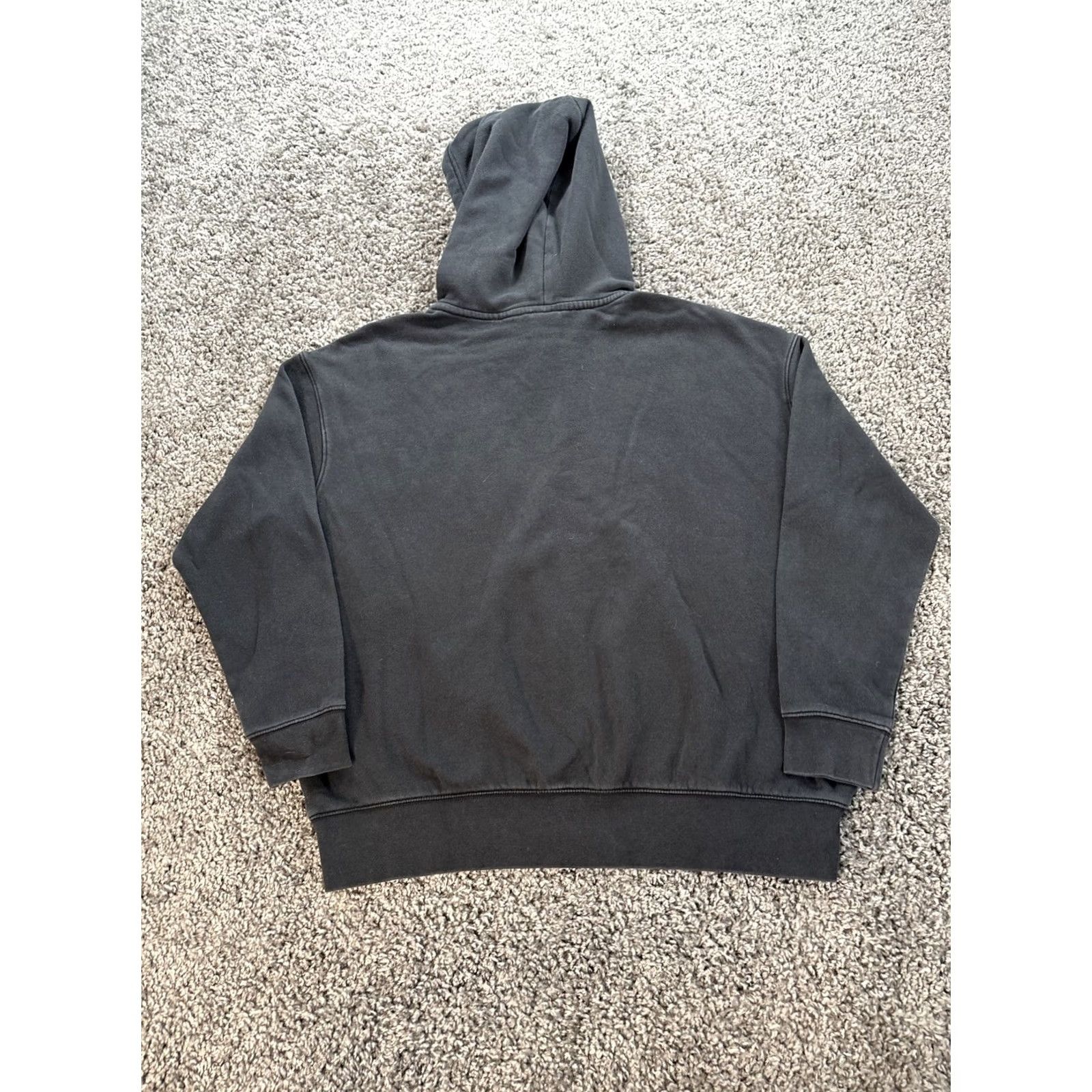 Nike Nike Hoodie Women Medium Center Swoosh Black Embroidered Swoosh DJ7668-010 Size M / US 6-8 / IT 42-44 - 6 Thumbnail