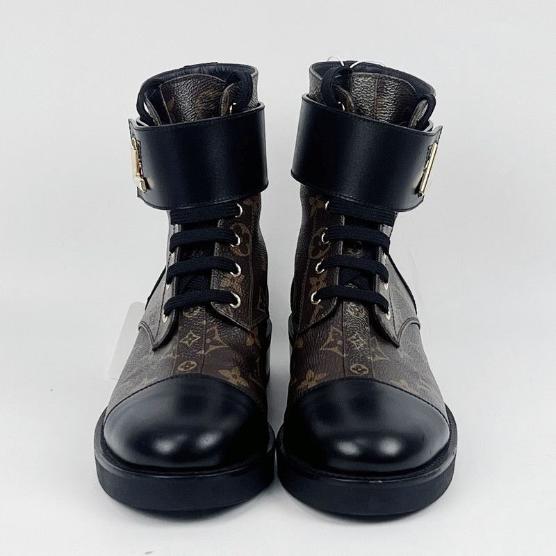Louis Vuitton Louis Vuitton Wonderland Monogram Martin Boots - Size US 8 / IT 38 - 2 Thumbnail