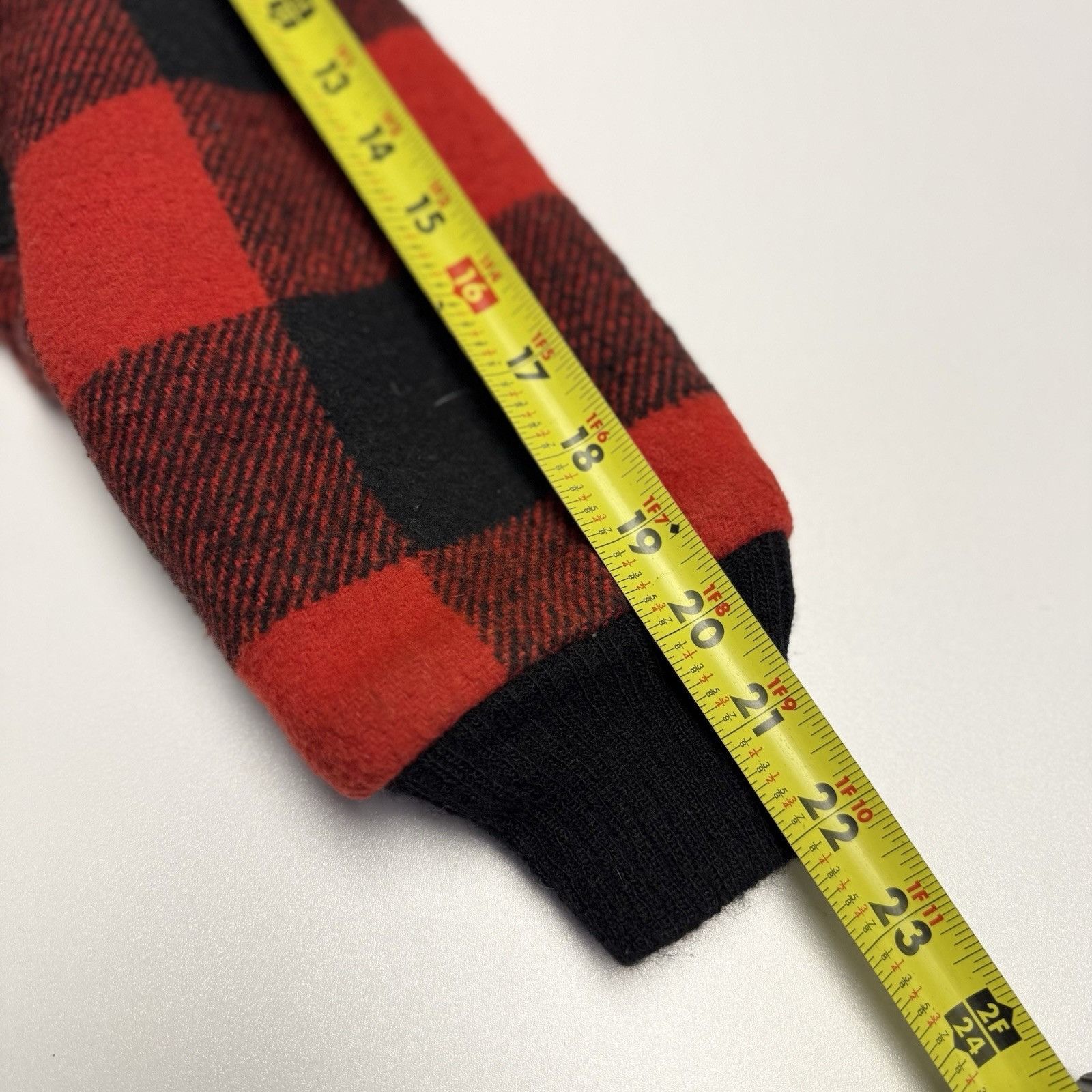Vintage Vintage Womens Buffalo Plaid Jacket Size Small Red USA Fami Size S / US 4 / IT 40 - 8 Thumbnail