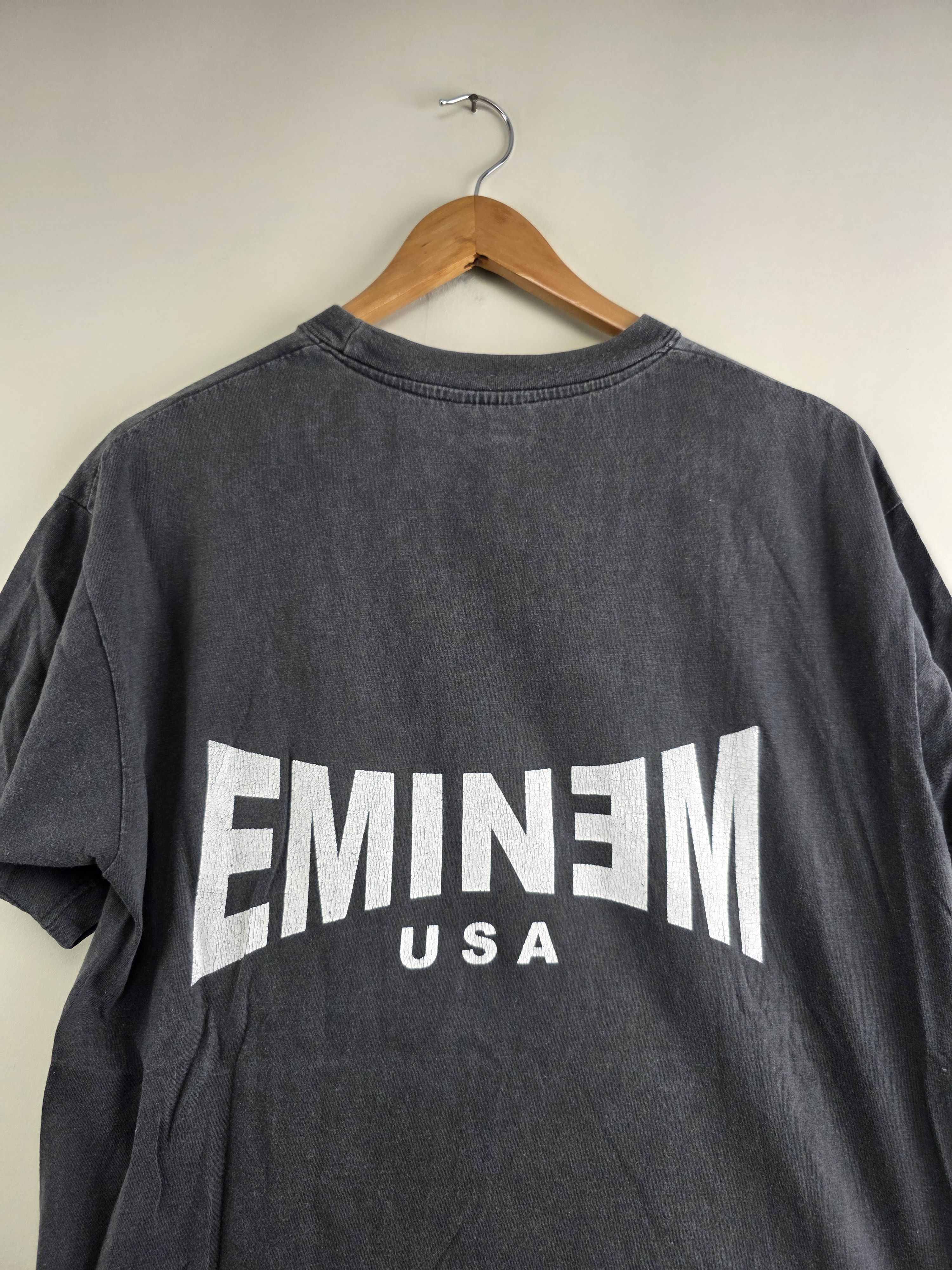 Band Tees × Rap Tees × Vintage 2000 Eminem Euro L 21.5" 27.5" Size US L / EU 52-54 / 3 - 6 Thumbnail