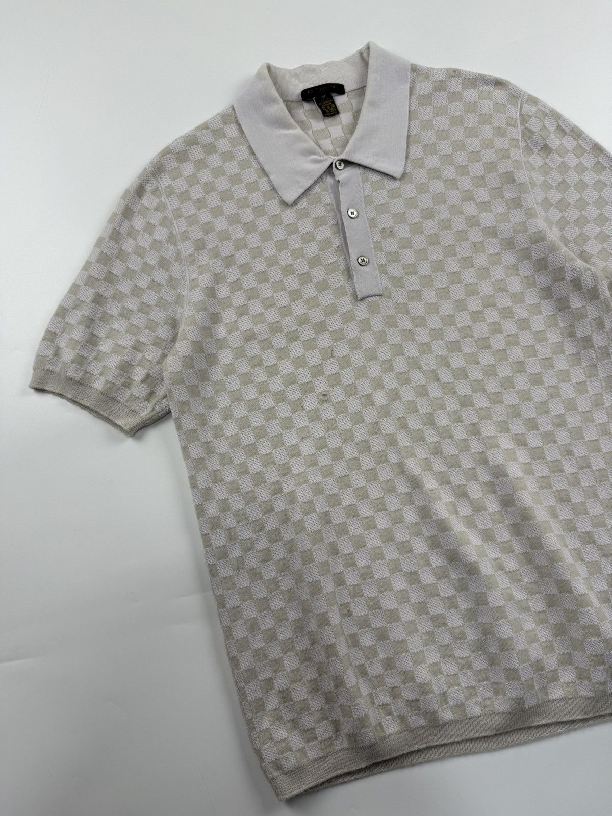 Louis Vuitton Louis Vuitton Damier Polo Shirt Size US M / EU 48-50 / 2 - 3 Thumbnail