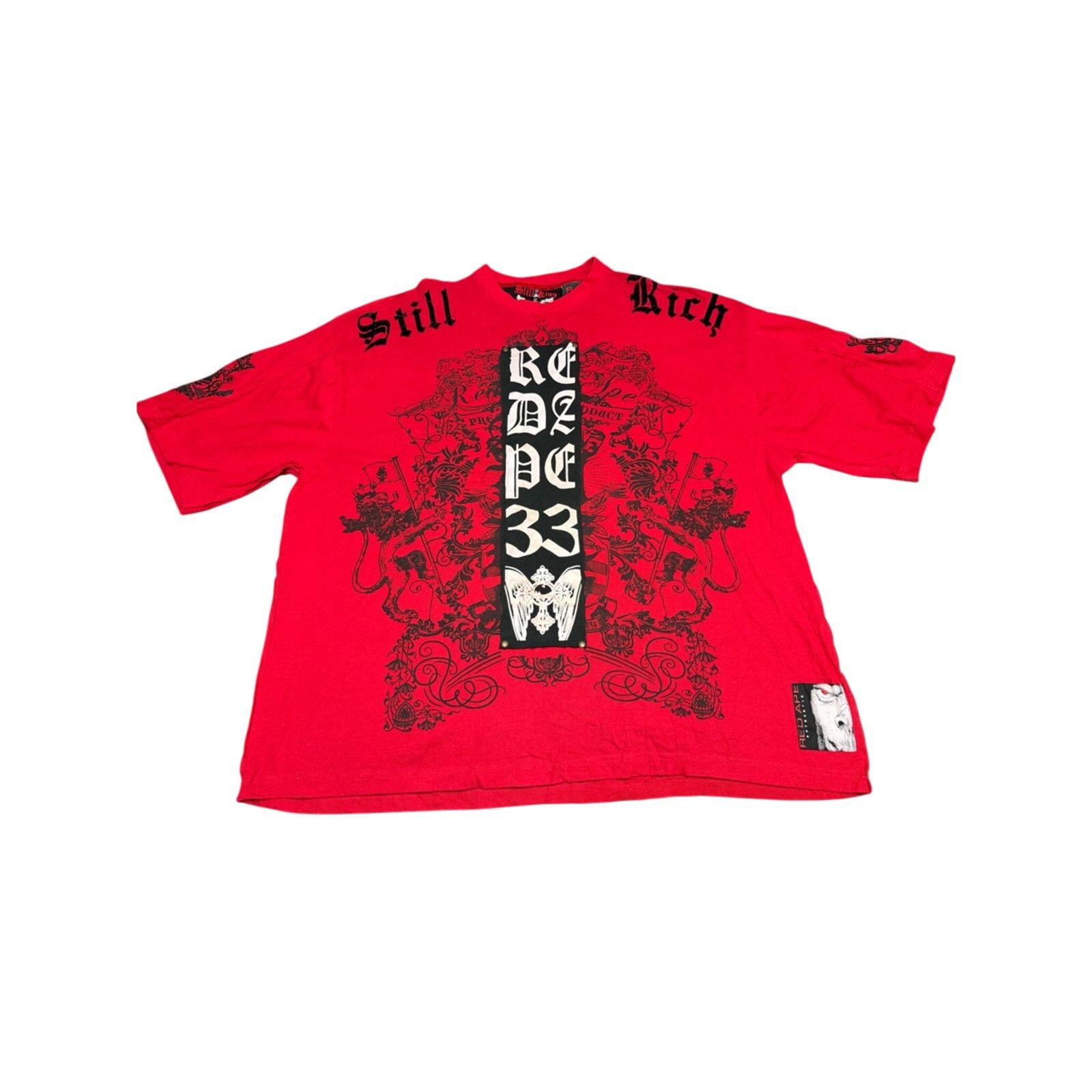 Other Red Ape Shirt Mens 4XL “Still King” Hip Hop Streetwear Y2K Size US XXL / EU 58 / 5 - 2 Thumbnail
