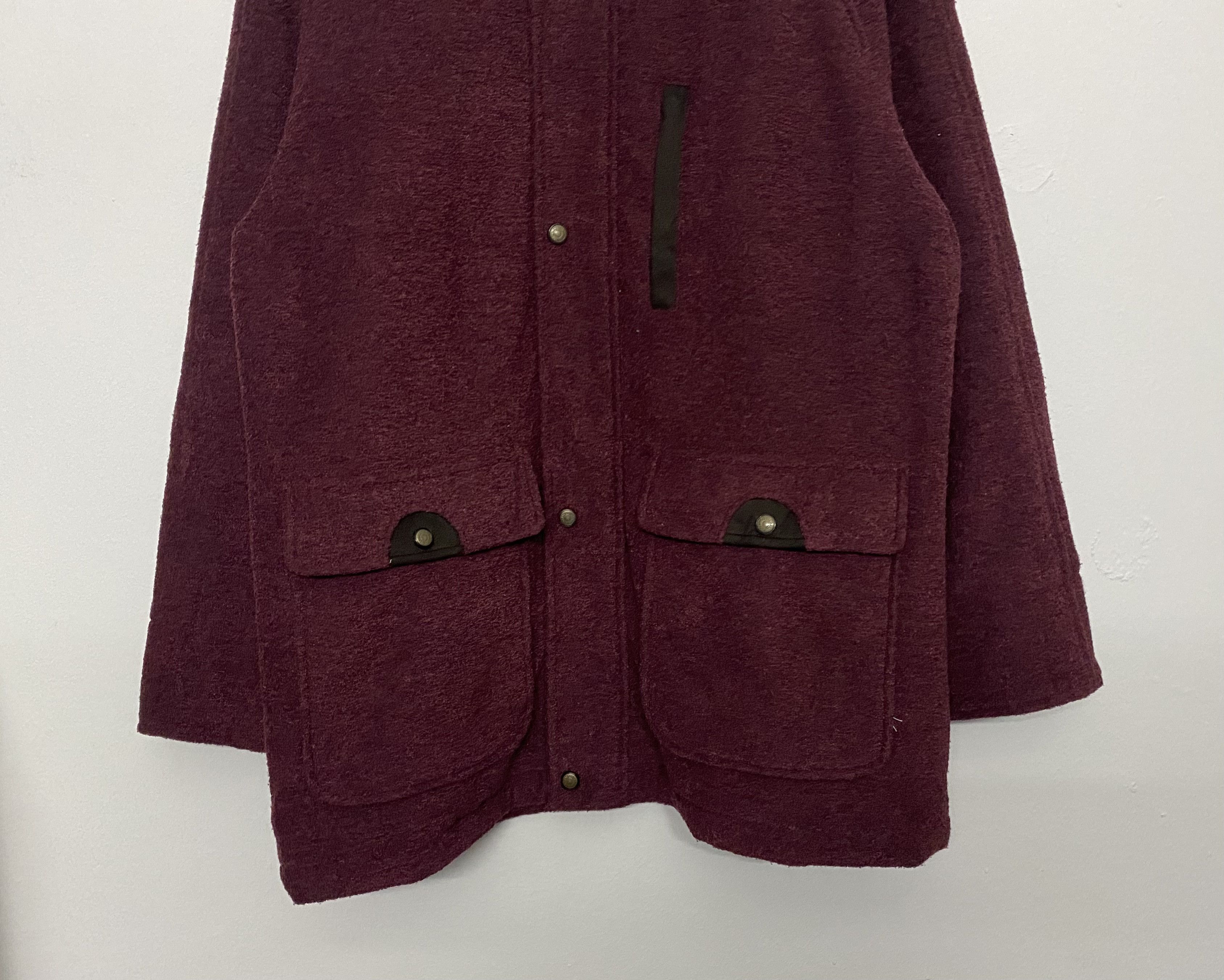 Playboy Vintage Playboy Sport Wool Barn Jacket Red Plaid Lined Size US L / EU 52-54 / 3 - 6 Thumbnail