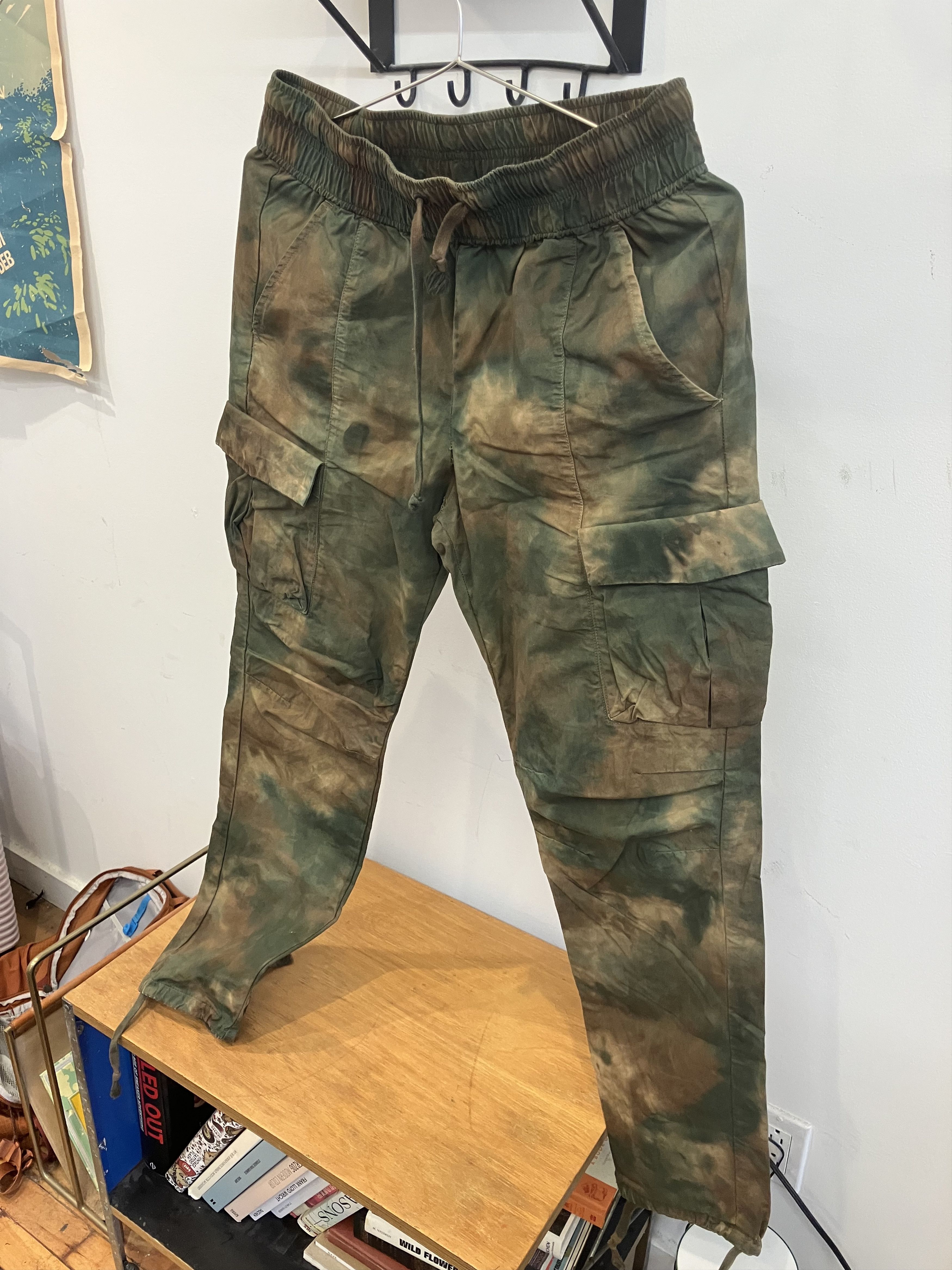 John Elliott Dyed camouflage cargo pants Size US 28 / EU 44 - 1 Thumbnail