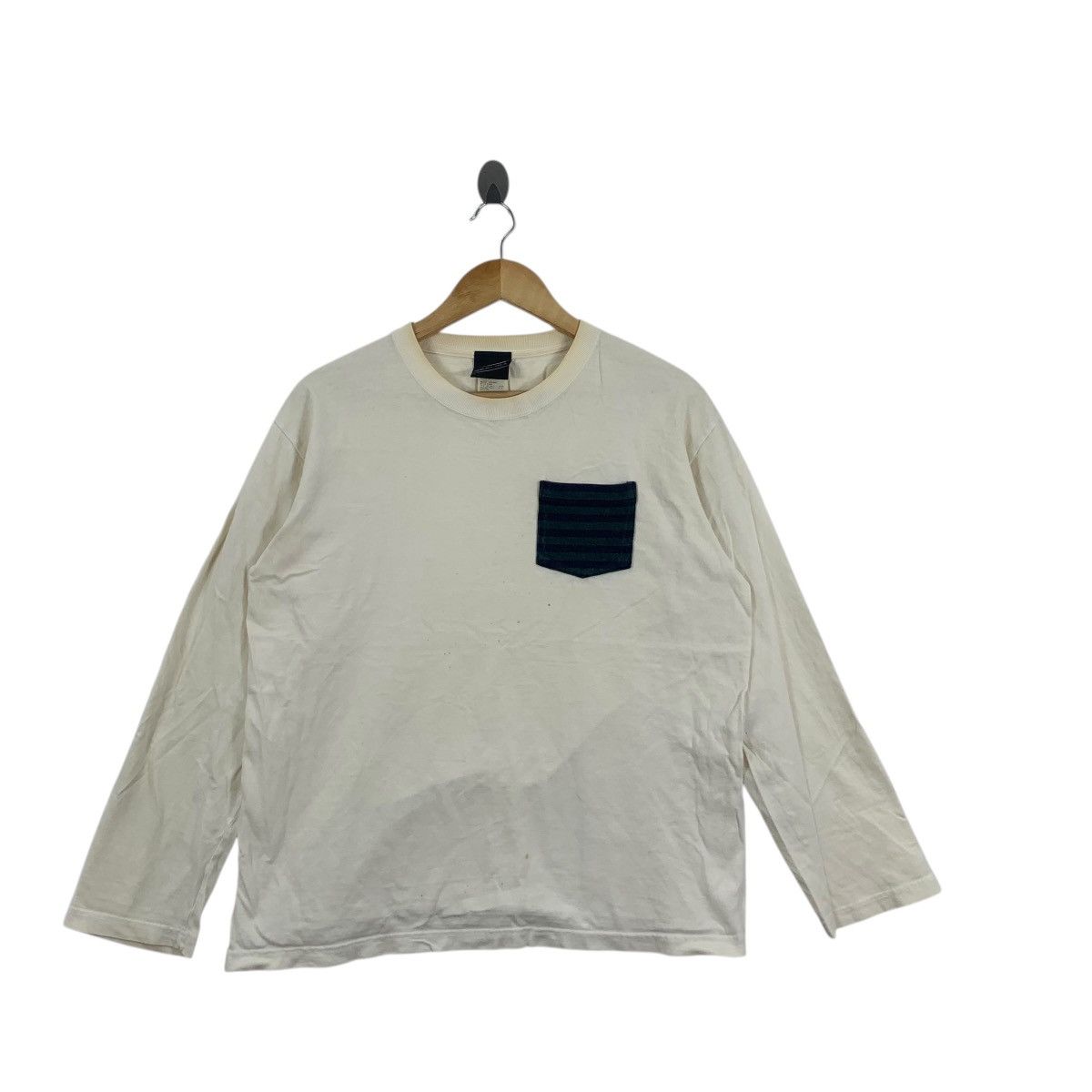 Beams Plus BEAMS PLUS ART Patch Pocket Minimalist Design Tee Shirt Top Size M / US 6-8 / IT 42-44 - 3 Thumbnail