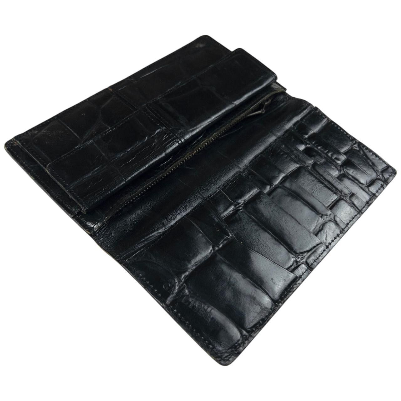 Jean Paul Gaultier Vintage Jean Paul Gaultier Crocodile Embossed Purse Size ONE SIZE - 6 Thumbnail