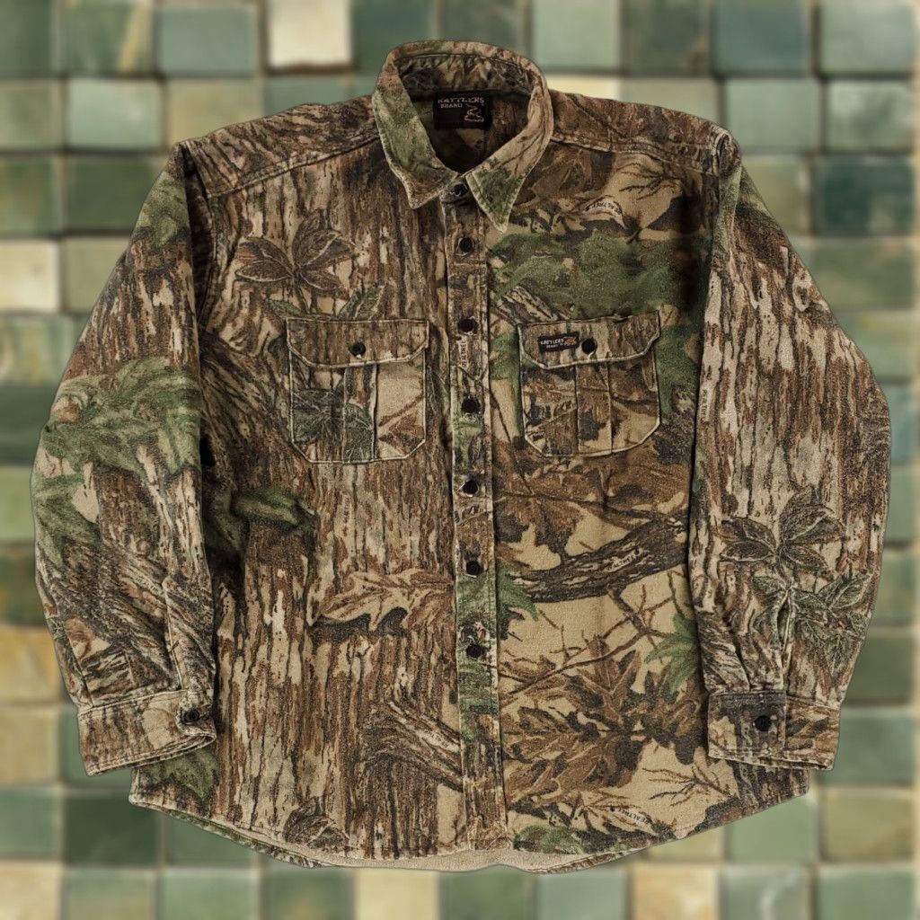 Realtree Rattlers Shirt Button Up VT 90s Realtree Camo 3XL Mens Long Sleeve Multicolor Size US XXL / EU 58 / 5 - 1 Thumbnail