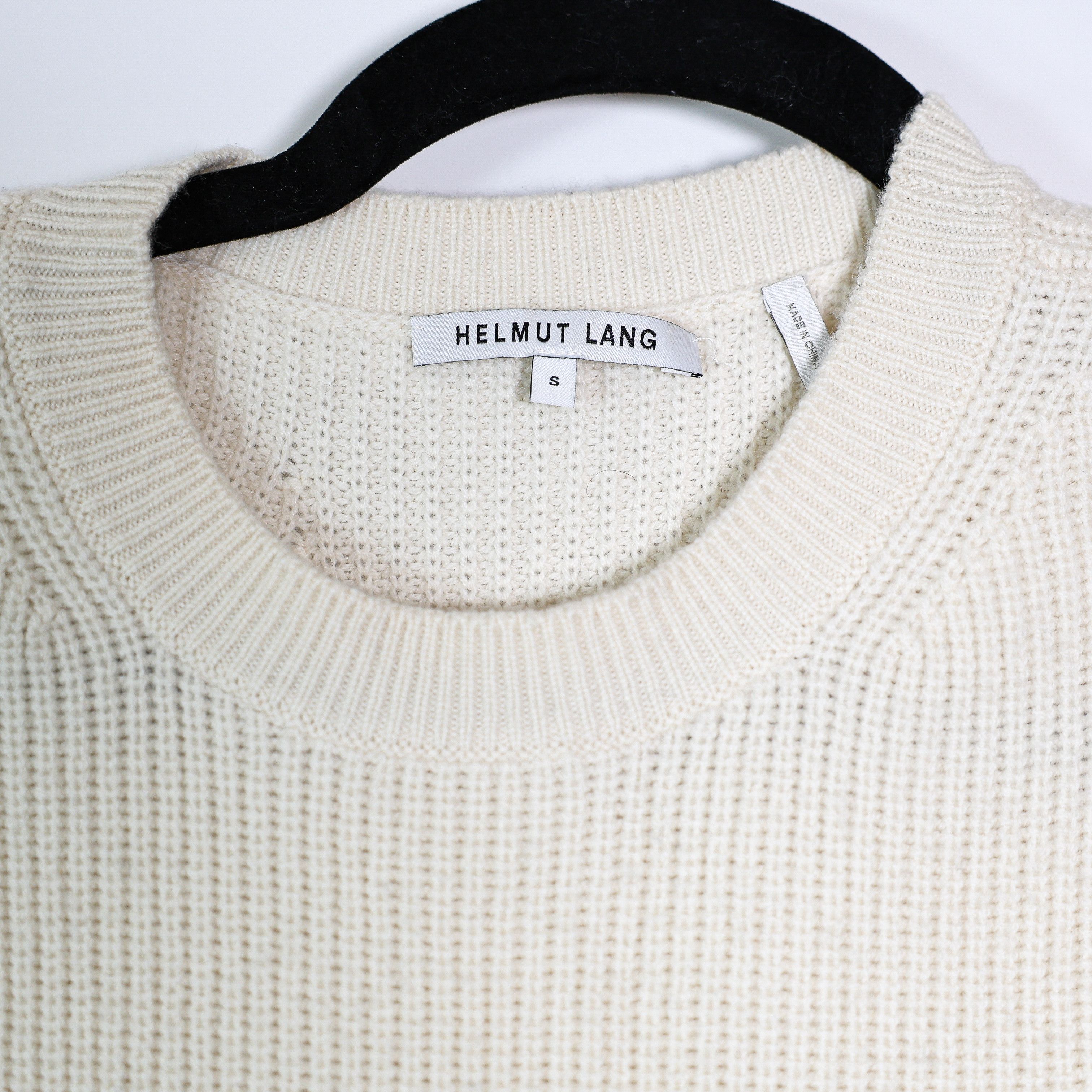 Helmut Lang Helmut Lang Wool Cashmere Knit Stretch Size S / US 4 / IT 40 - 2 Thumbnail