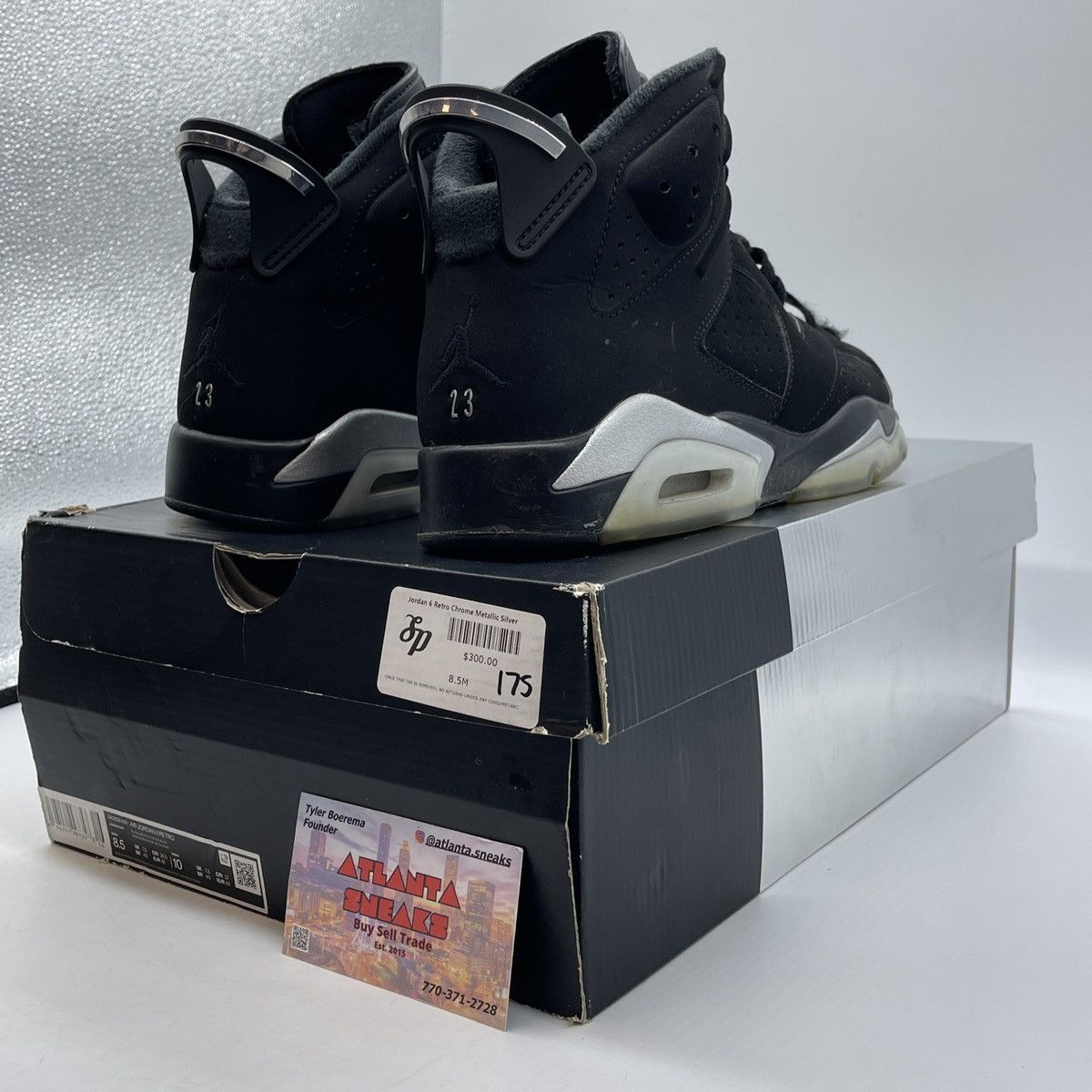 Jordan Brand Air Jordan 6 chrome Size US 8.5 / EU 41-42 - 5 Thumbnail