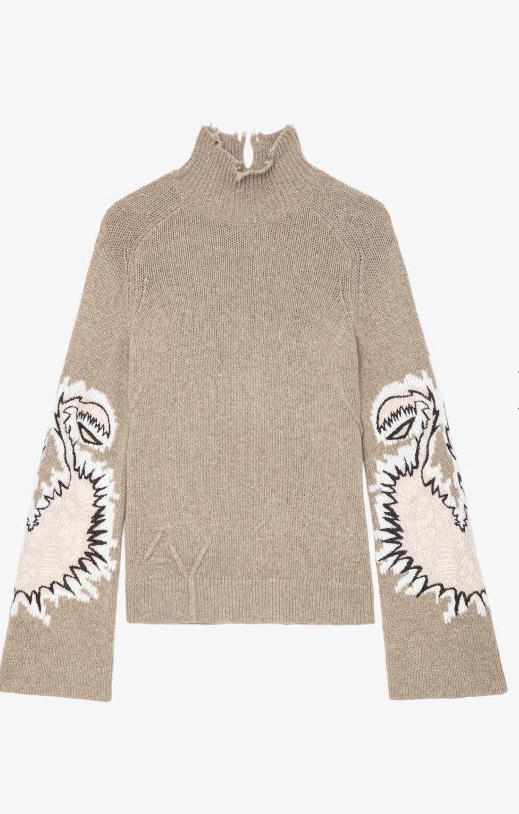 Zadig & Voltaire Zadig & voltaire Beige Women Sweater Size M / US 6-8 / IT 42-44 - 3 Thumbnail