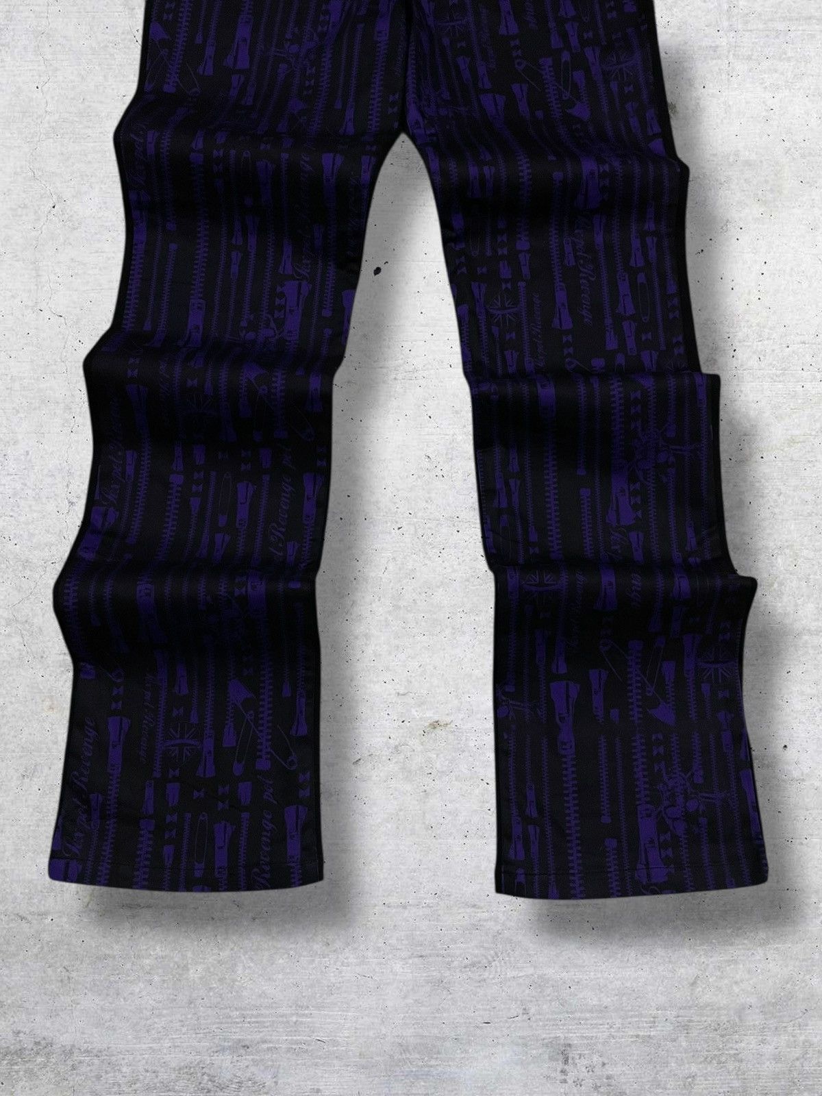 Hysteric Glamour SEX PORT 1990S OG JAPAN BRAND PUNK REVENGE SAFETY PIN PANT Size US 30 / EU 46 - 3 Thumbnail