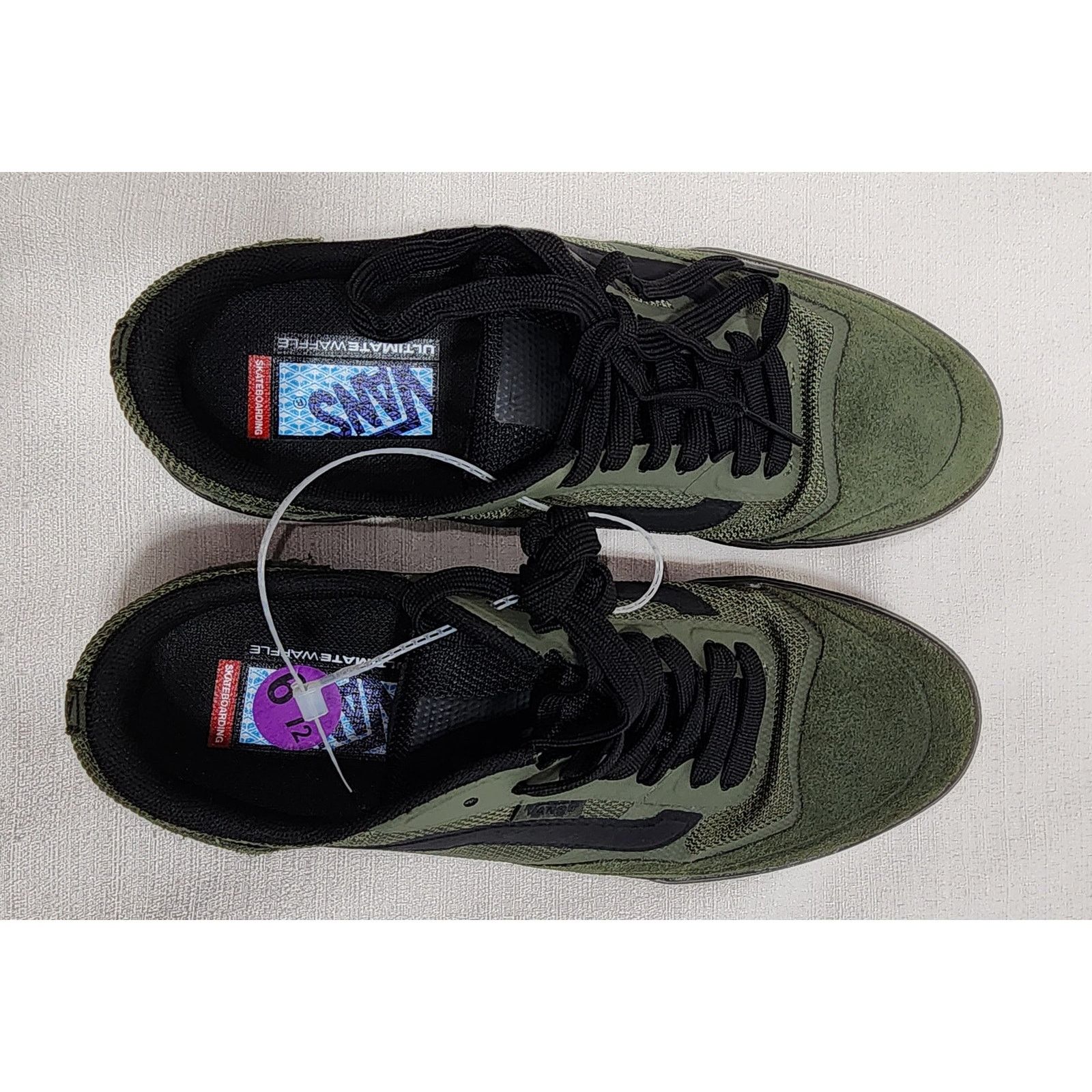 Vans Vans Ultimate waffle Size 6.5 Green/Black sneakers Size US 6.5 / EU 39-40 - 8 Thumbnail