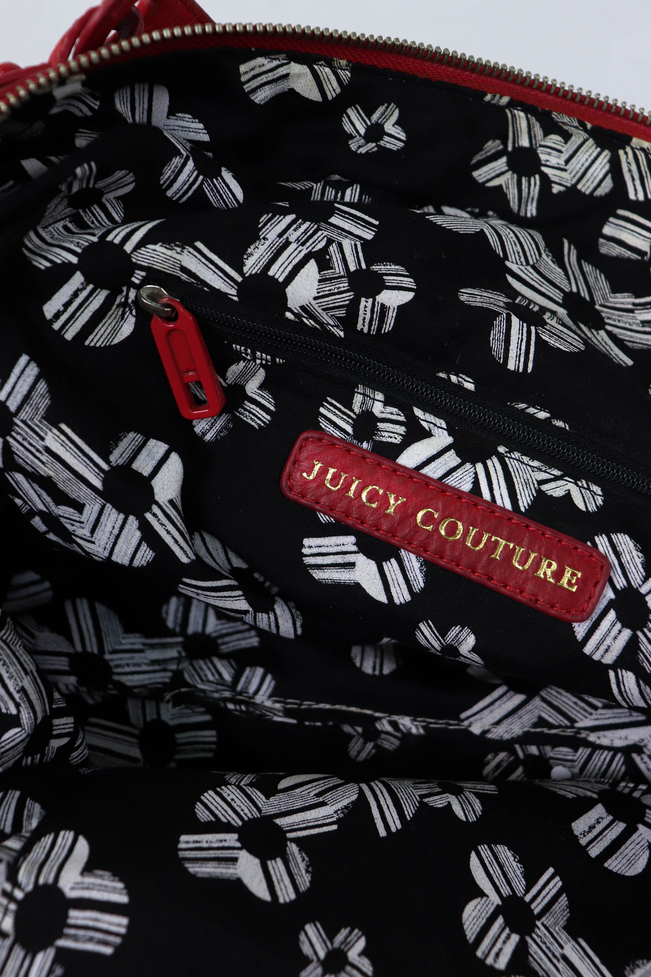 Juicy Couture Y2K 00s Vintage Juicy Couture Black/Red Crossbody Bag Size ONE SIZE - 22 Thumbnail