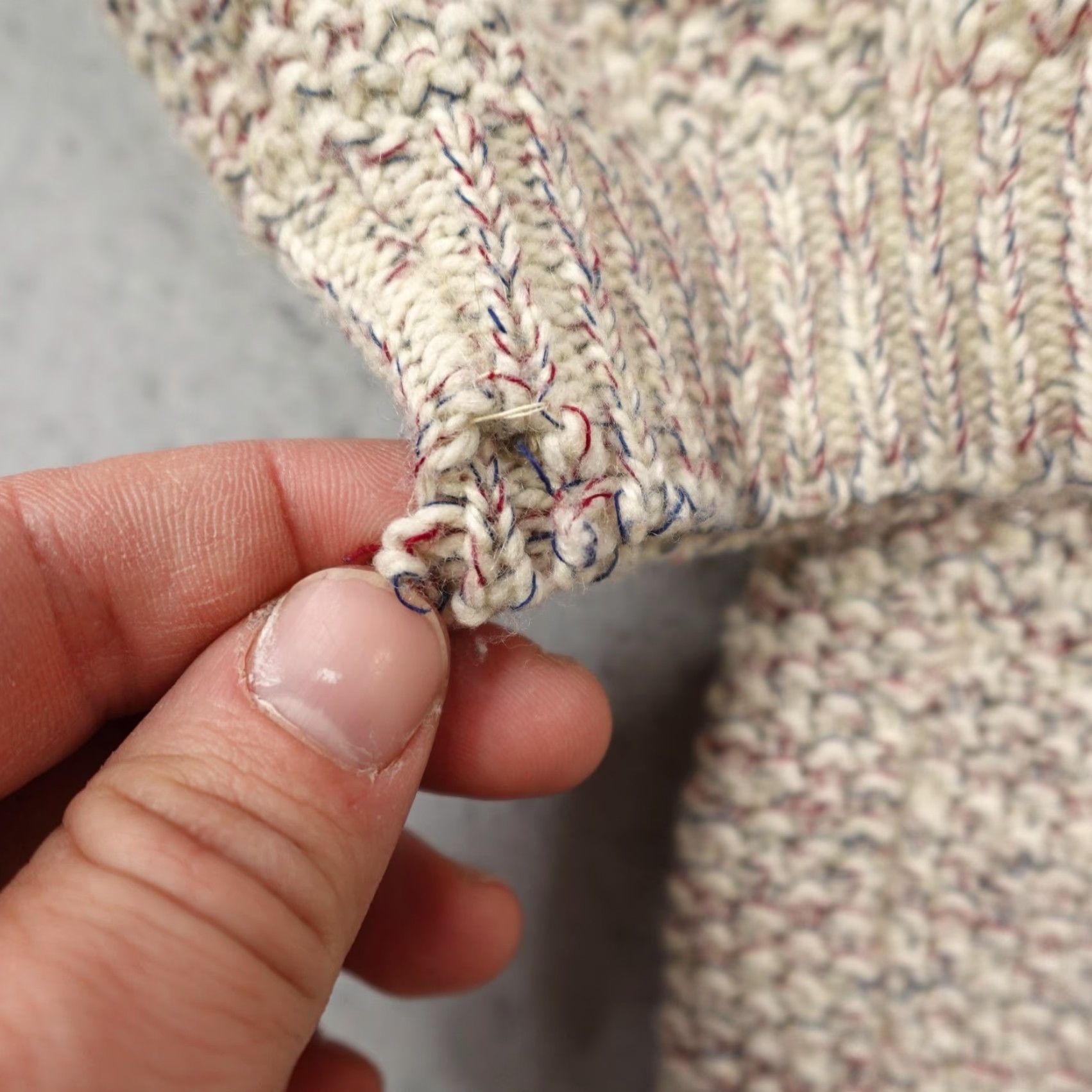 Vintage VINTAGE Marvin Knitting Mills Sweater Mens Medium Chunky Textured Wool Blend 60s Size US M / EU 48-50 / 2 - 5 Thumbnail