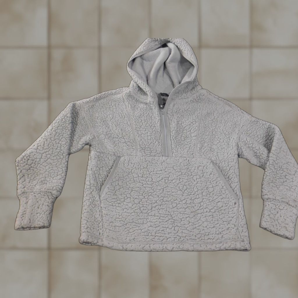 Prana VINTAGE prAna Hoodie Women XS Sherpa Green Pullover 1/4 Zip Outdoors Soft Lined Size XS / US 0-2 / IT 36-38 - 1 Thumbnail