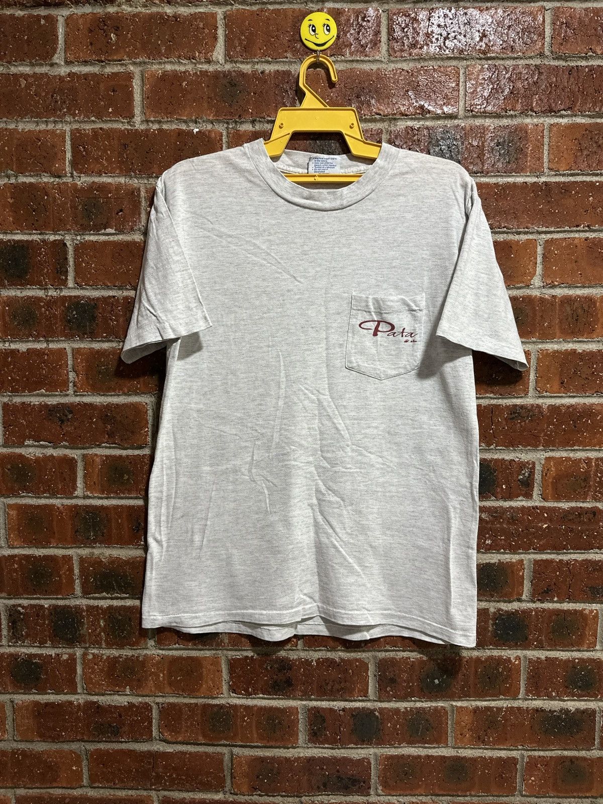 Band Tees × Vintage Vintage Pata Band pocket Tee Size US M / EU 48-50 / 2 - 1 Thumbnail