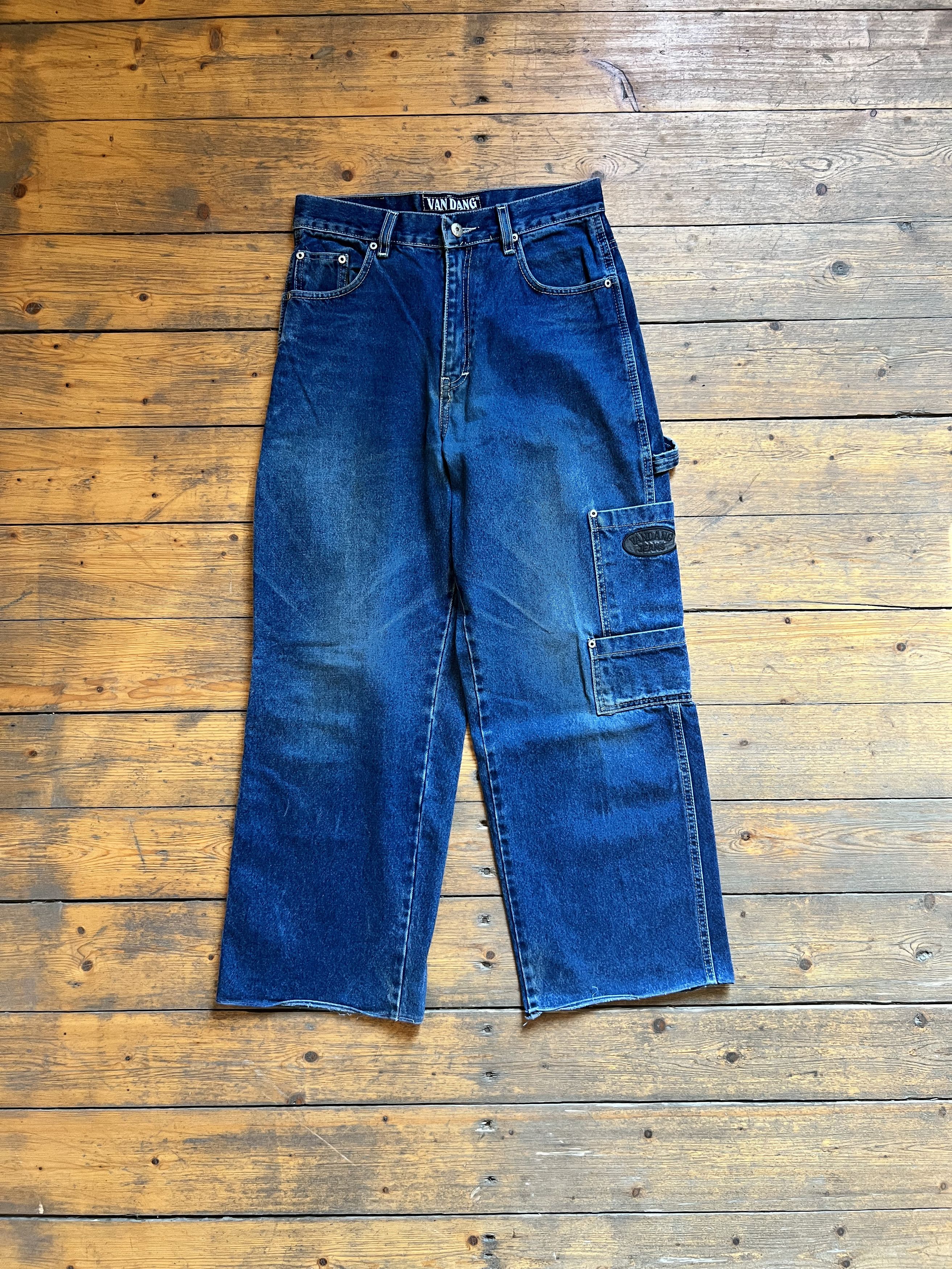 Unsound Rags Van Dang Vintage Heeavy Chicago Denim Painter Cargo Jeans Size US 32 / EU 48 - 4 Thumbnail