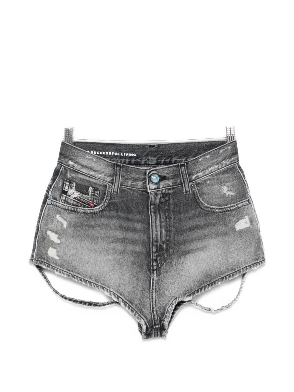 DENIM COTTON SHORTS