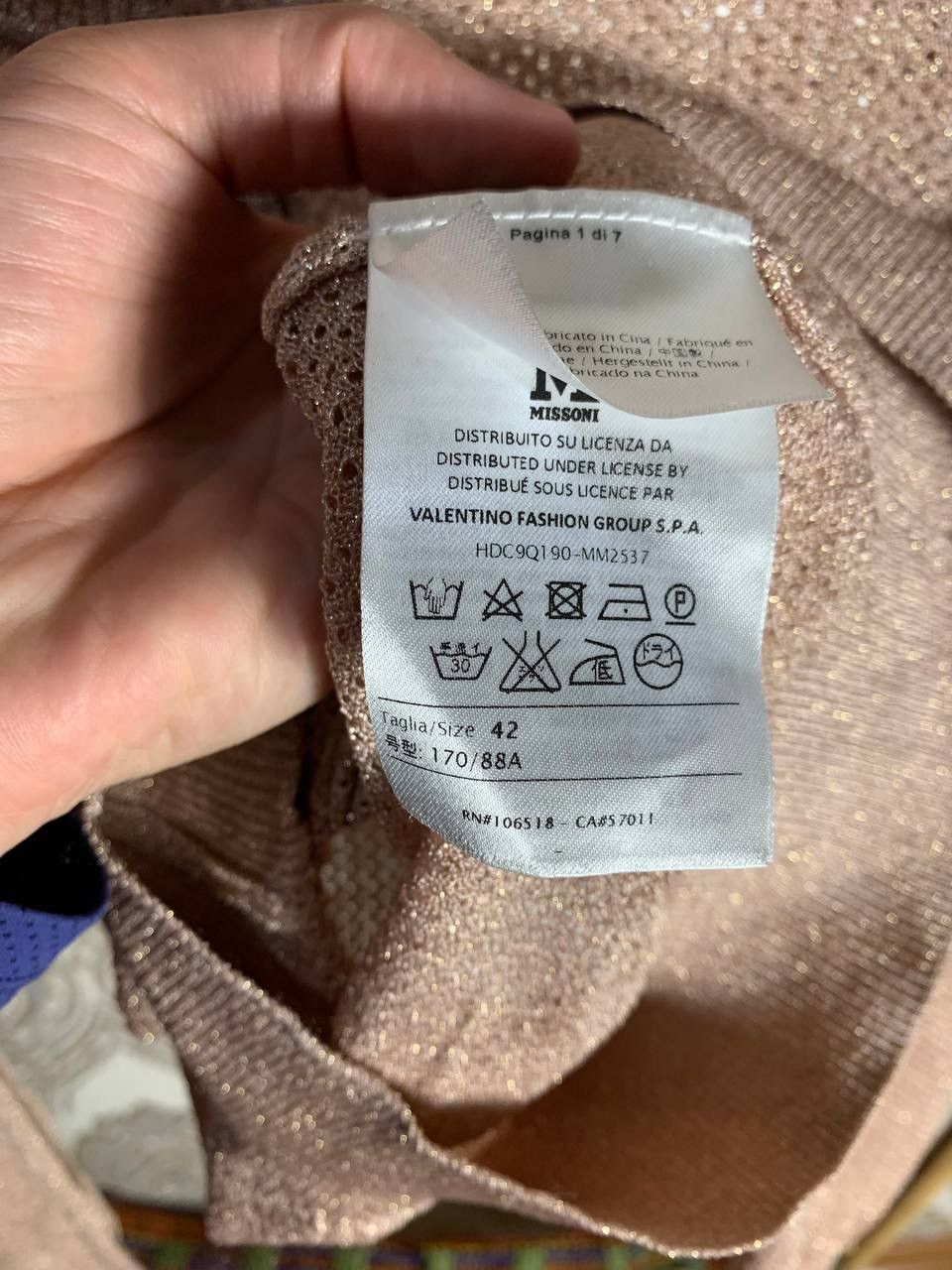 Missoni VINTAGE MISSONI CARDIGAN ITALIAN DESIGNER RETRO CASUAL 90s Size M / US 6-8 / IT 42-44 - 6 Thumbnail