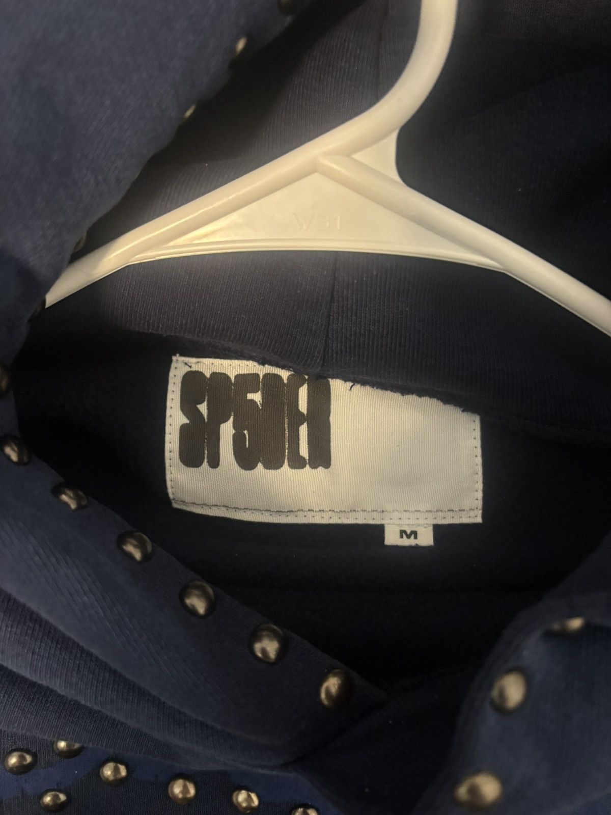 Sp5der Punk V3 Studded Hoodie Size US M / EU 48-50 / 2 - 5 Thumbnail