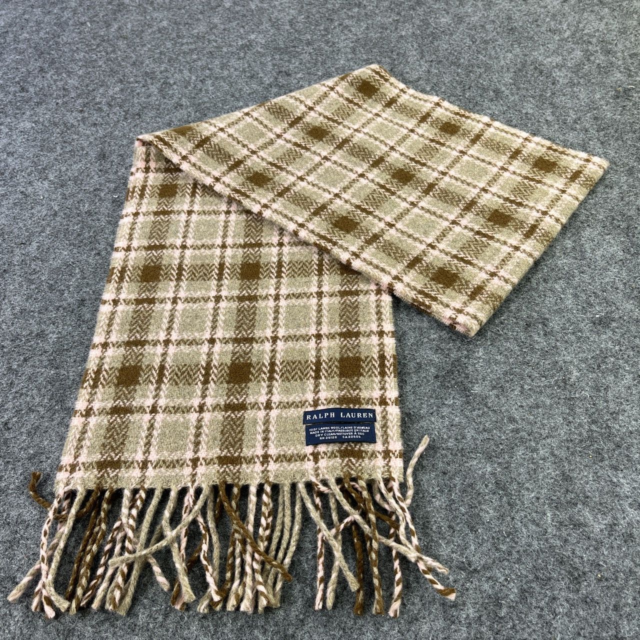 Ralph Lauren × Vintage Ralph Lauren Scarf / Muffler / Neckwear T545 Size ONE SIZE - 4 Thumbnail