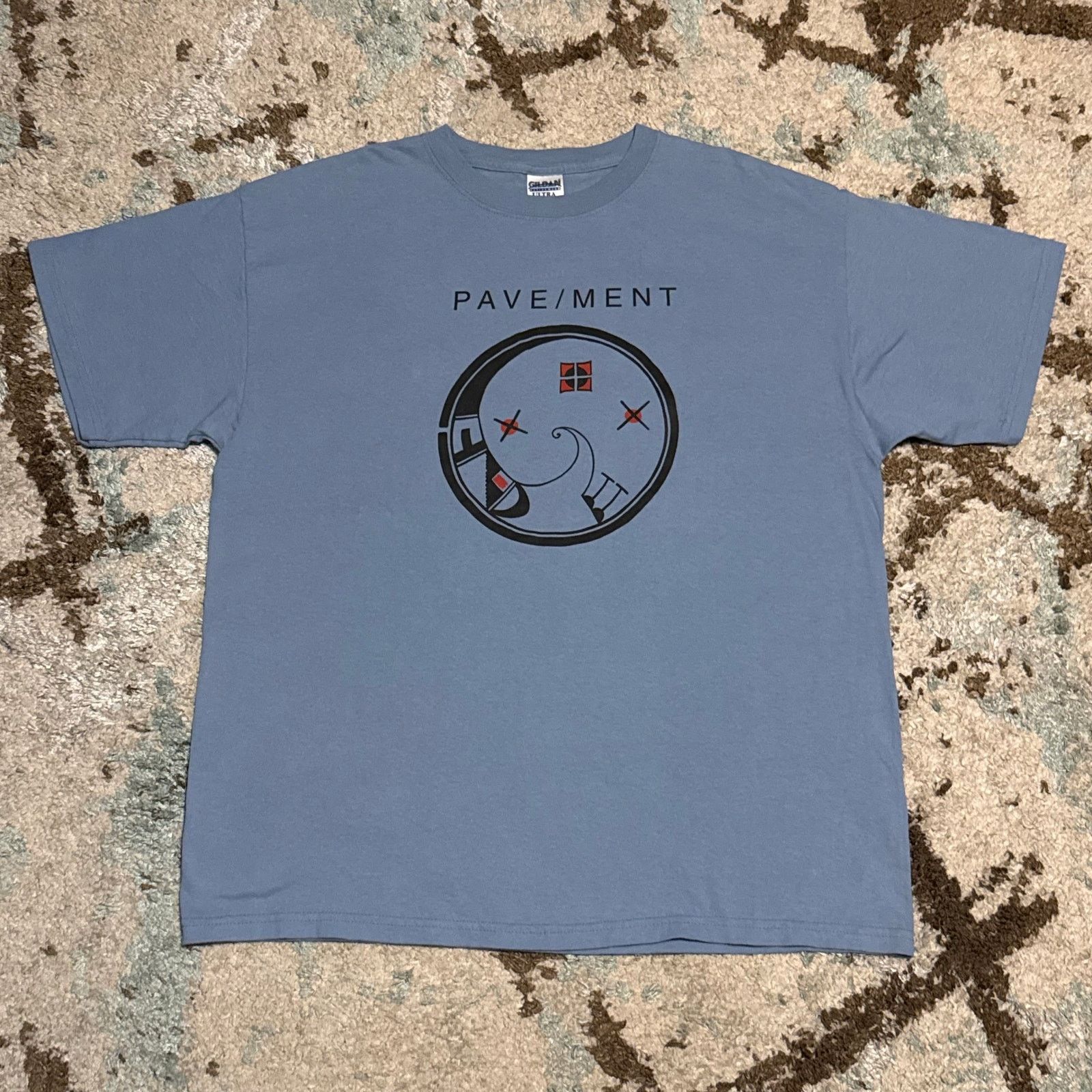 Band Tees × Gildan × Vintage Vintage Pavement Diagram Shirt XL Indie Alternative Rock Size US XL / EU 56 / 4 - 2 Thumbnail