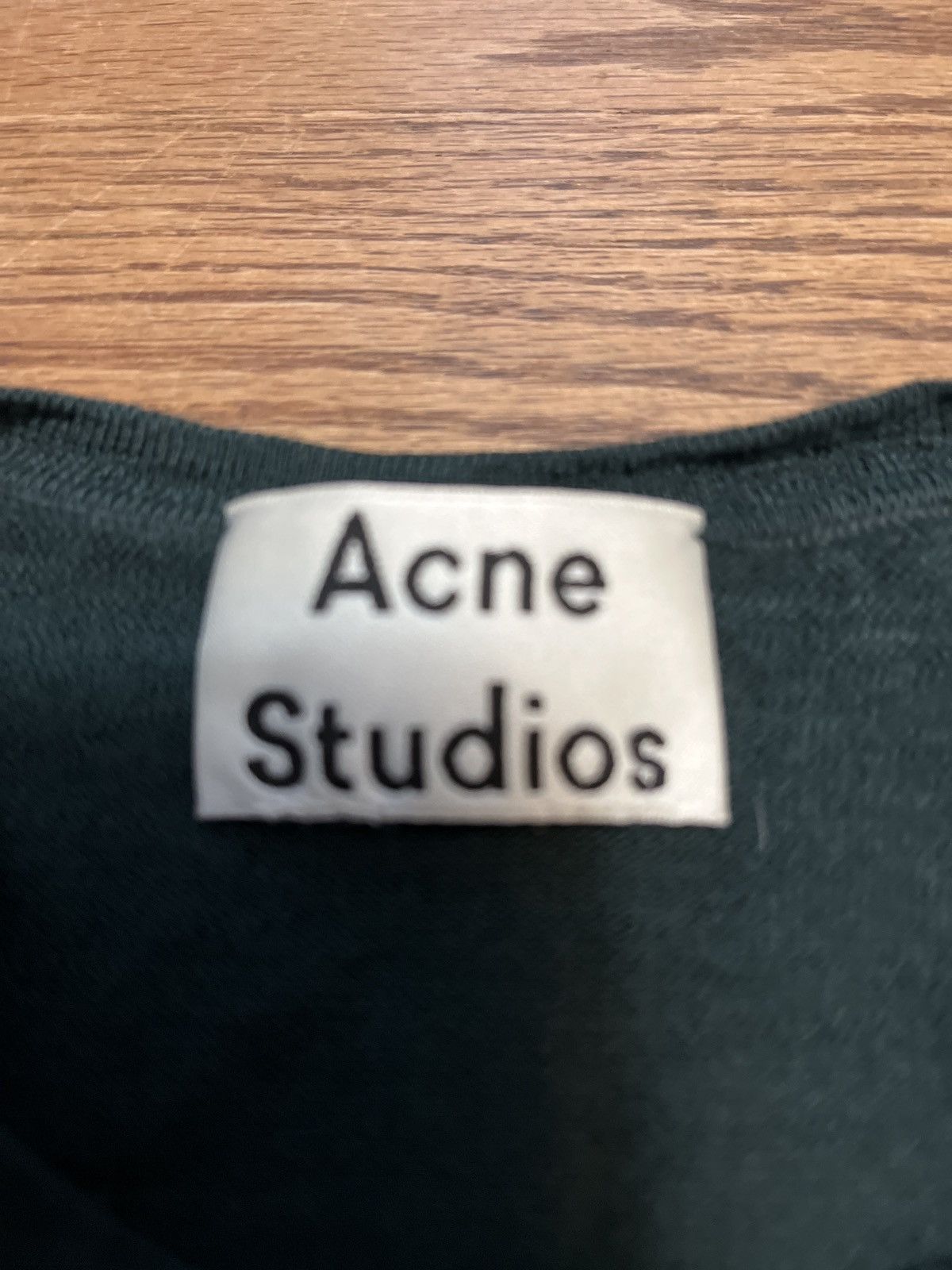 Acne Studios Acne Green Sweater - Merino Wool Size US XS / EU 42 / 0 - 3 Thumbnail
