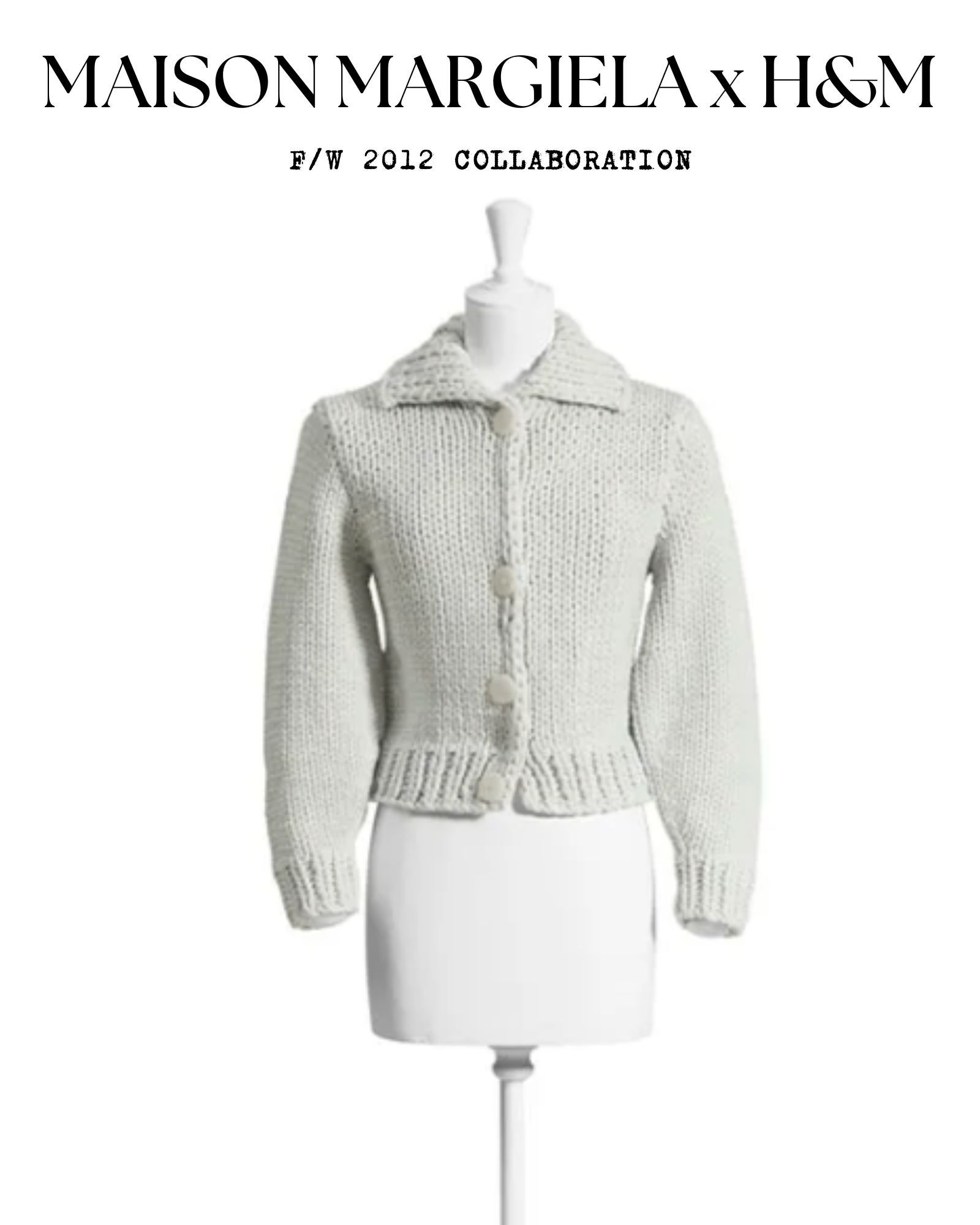 Maison Martin Margela × H&M】メゾンマルタンマルジェラ ベール