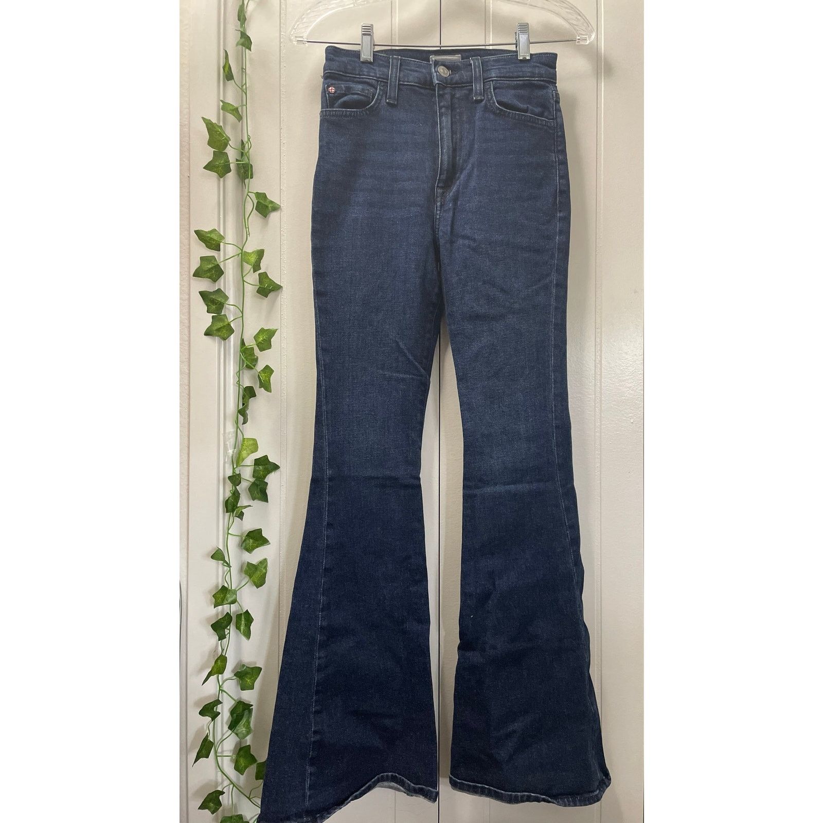 Hudson Women Hudson Tall Flared Dark Denim Jeans Size 24 Size 24" / US 00 / IT 34 - 1 Thumbnail