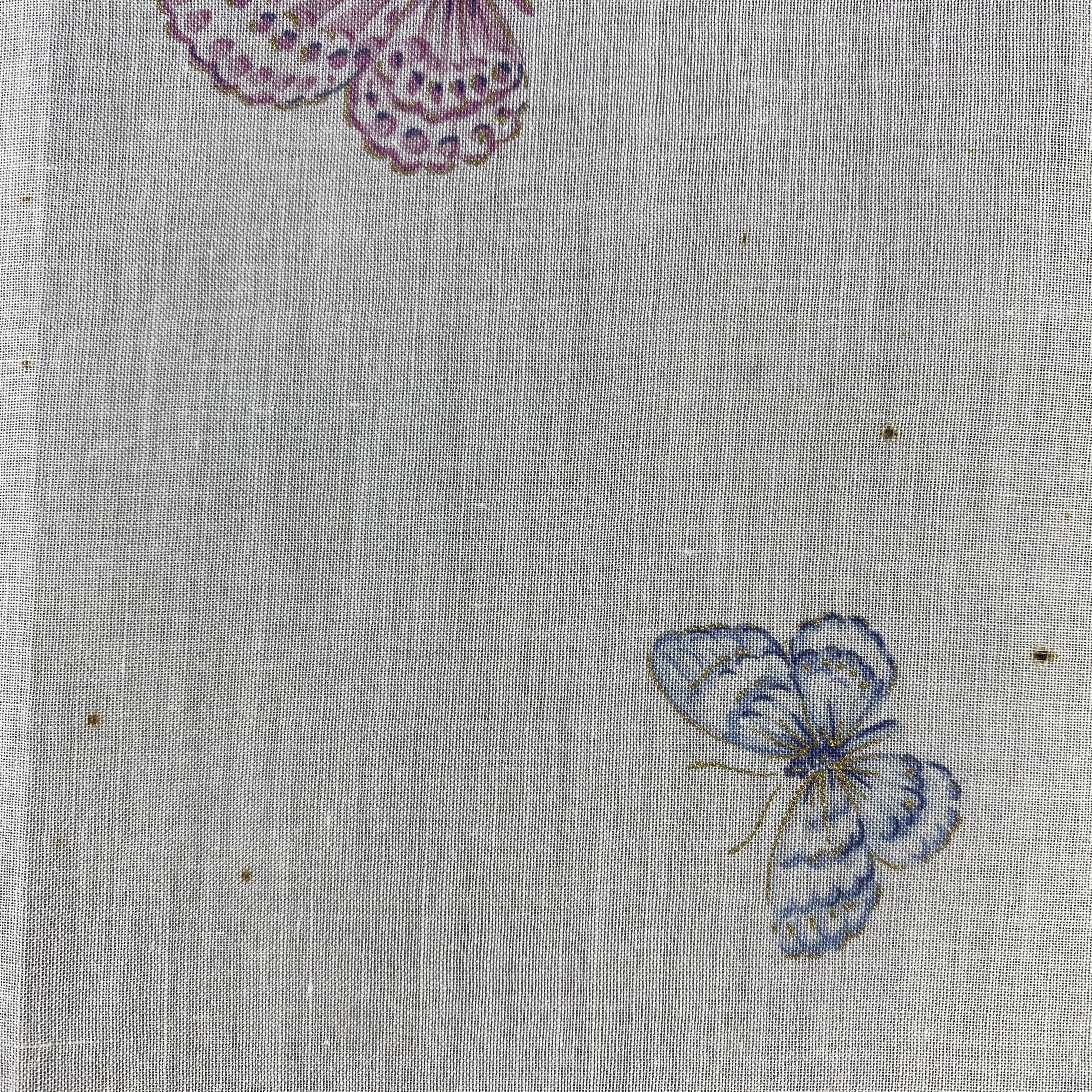 Hanae Mori Hanae Mori Handkerchief/Neckerchief/Bandana HC761 Size ONE SIZE - 5 Thumbnail
