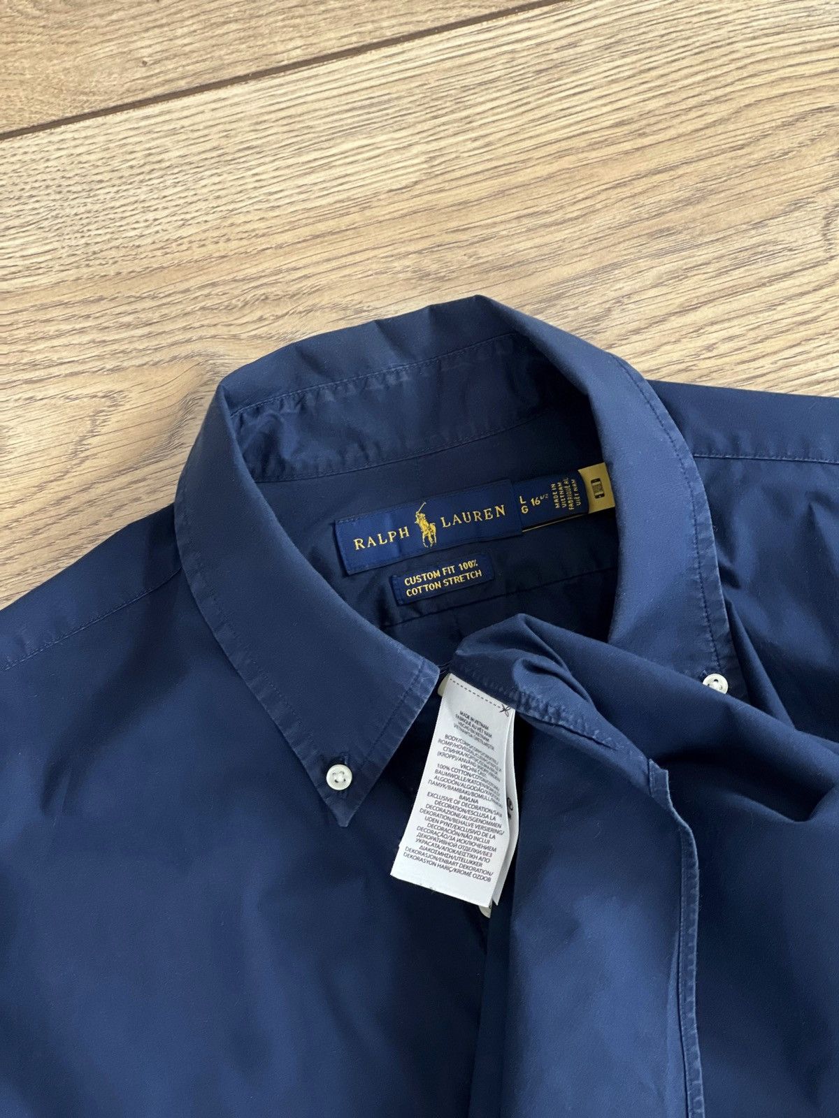 Polo Ralph Lauren Vintage Polo Ralph Lauren Shirt Button-UP Short Sleeve Size US L / EU 52-54 / 3 - 4 Thumbnail