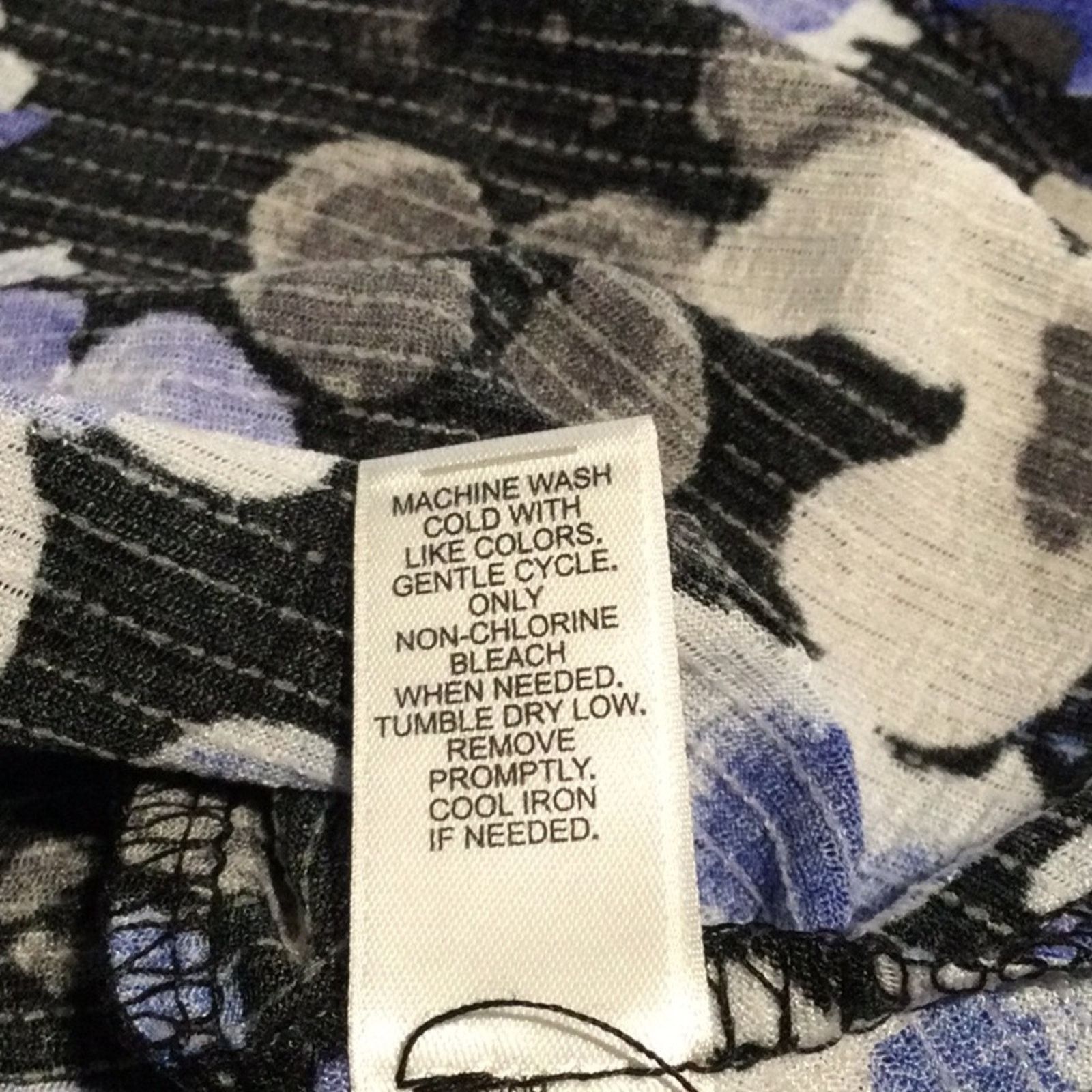 Other Cato Est. 1946 Multicolor Peplum Sleeve Floral Blouse Sz XL Size XL / US 12-14 / IT 48-50 - 13 Thumbnail