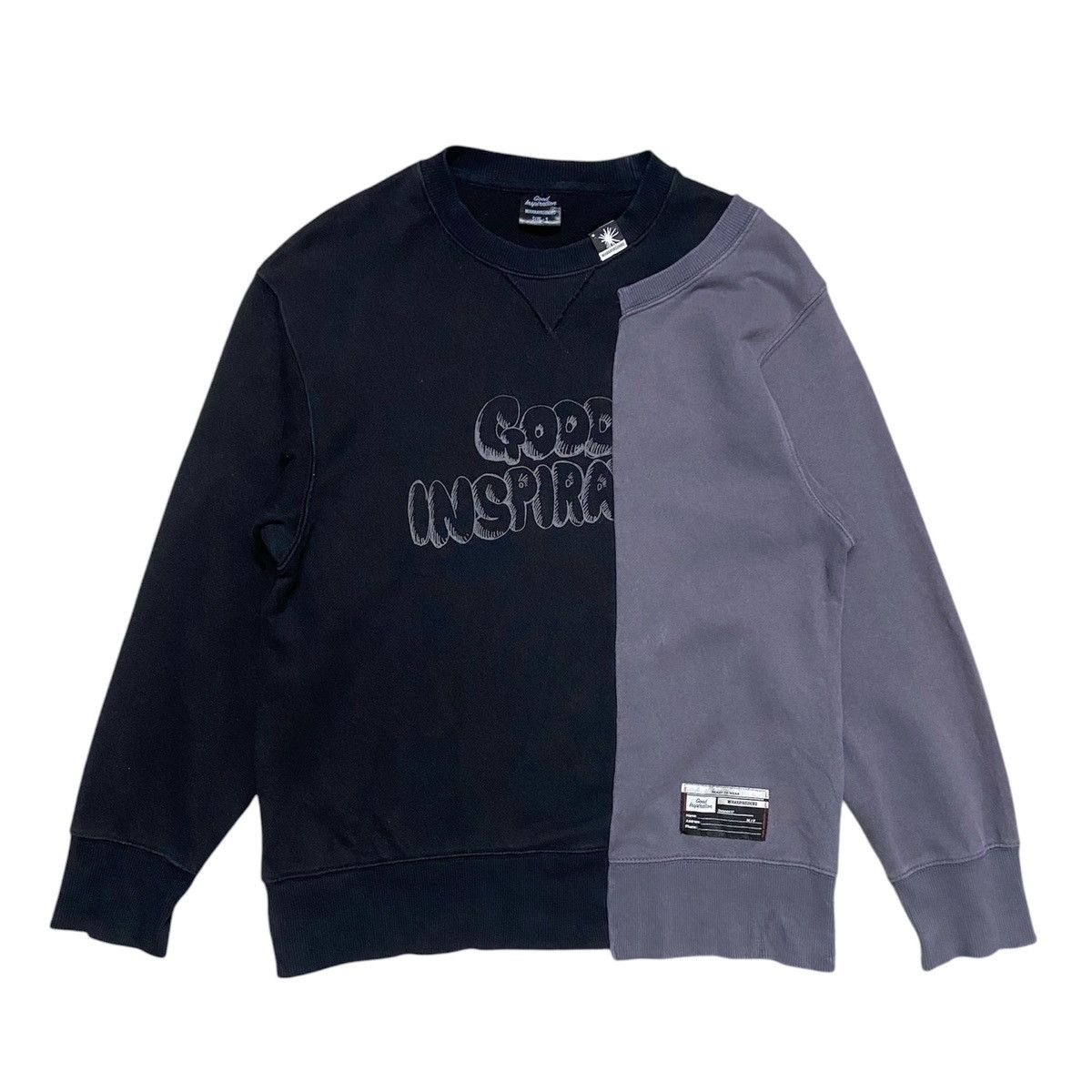 GU × Maison MIHARA YASUHIRO Miharayasuhiro Good Inspiration Crewneck Sweatshirt Size US S / EU 44-46 / 1 - 1 Thumbnail
