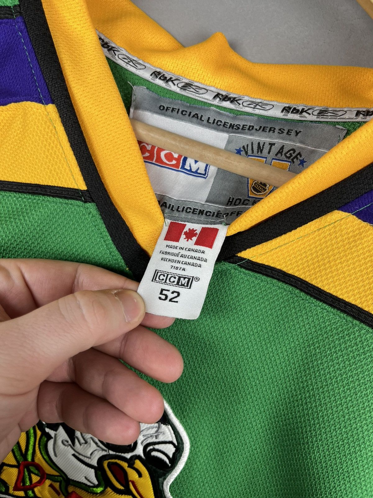 Other Ducks jersey vintage bombay 66 Size US L / EU 52-54 / 3 - 3 Thumbnail