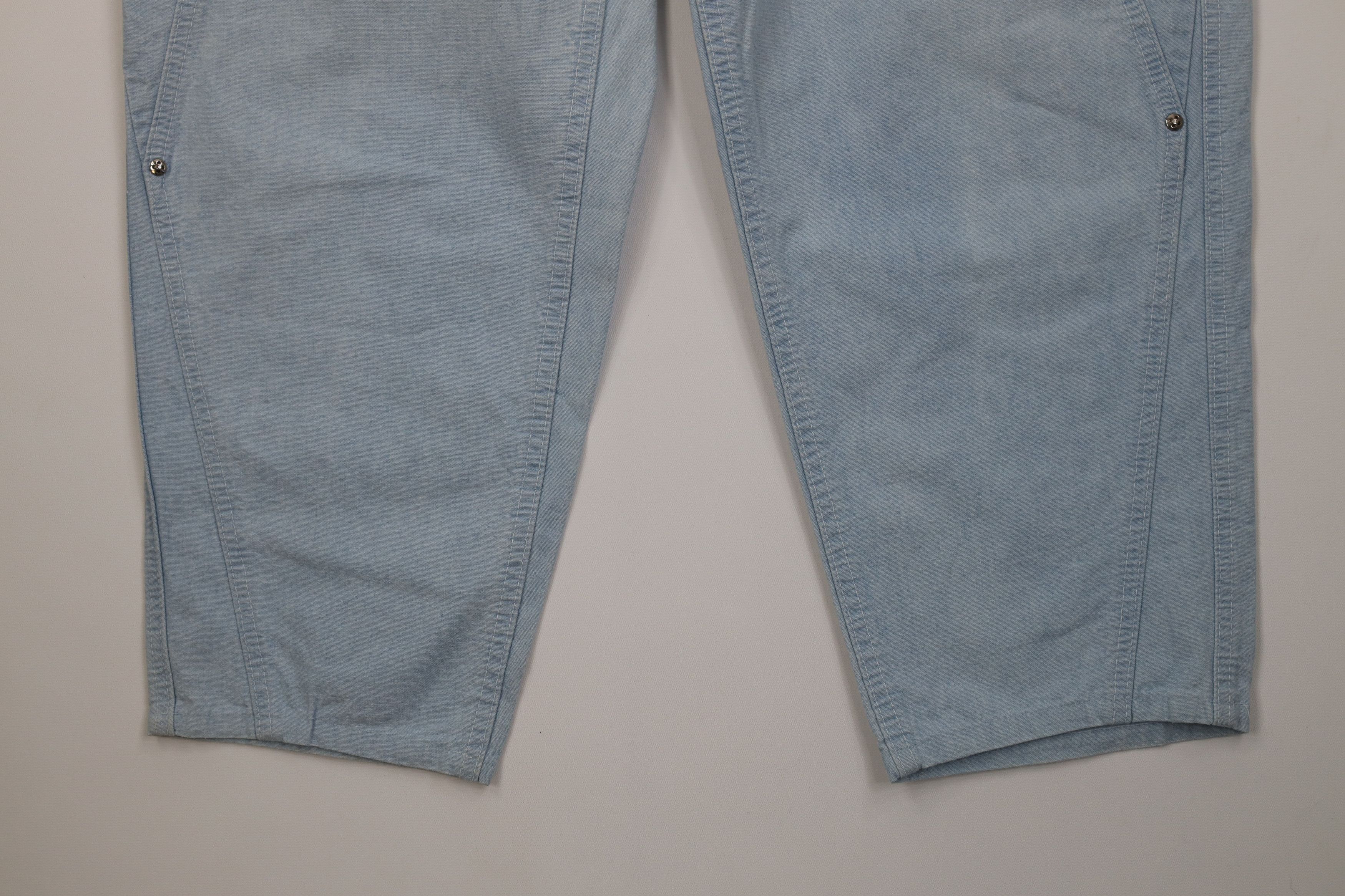 Lee Vintage 70s 80s Lee Relaxed Tapered Leg Jeans Blue USA Size 38" / US 16 / IT 52 - 4 Thumbnail