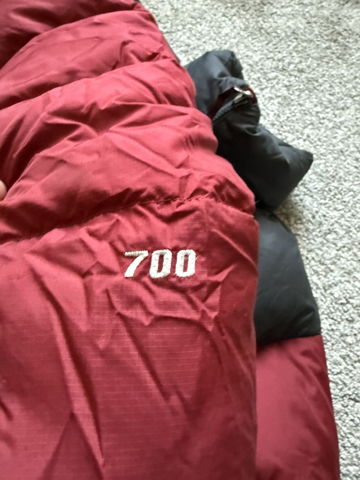 The North Face The North Face Nuptse 700 Down Puffer Jacket Red Black Size US S / EU 44-46 / 1 - 10 Thumbnail