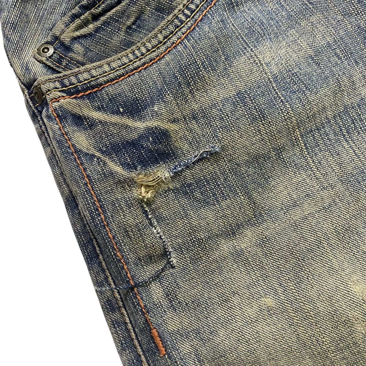 Edwin × Japanese Brand × Vintage Edwin xvs distressed flare pant Size US 33 - 8 Thumbnail