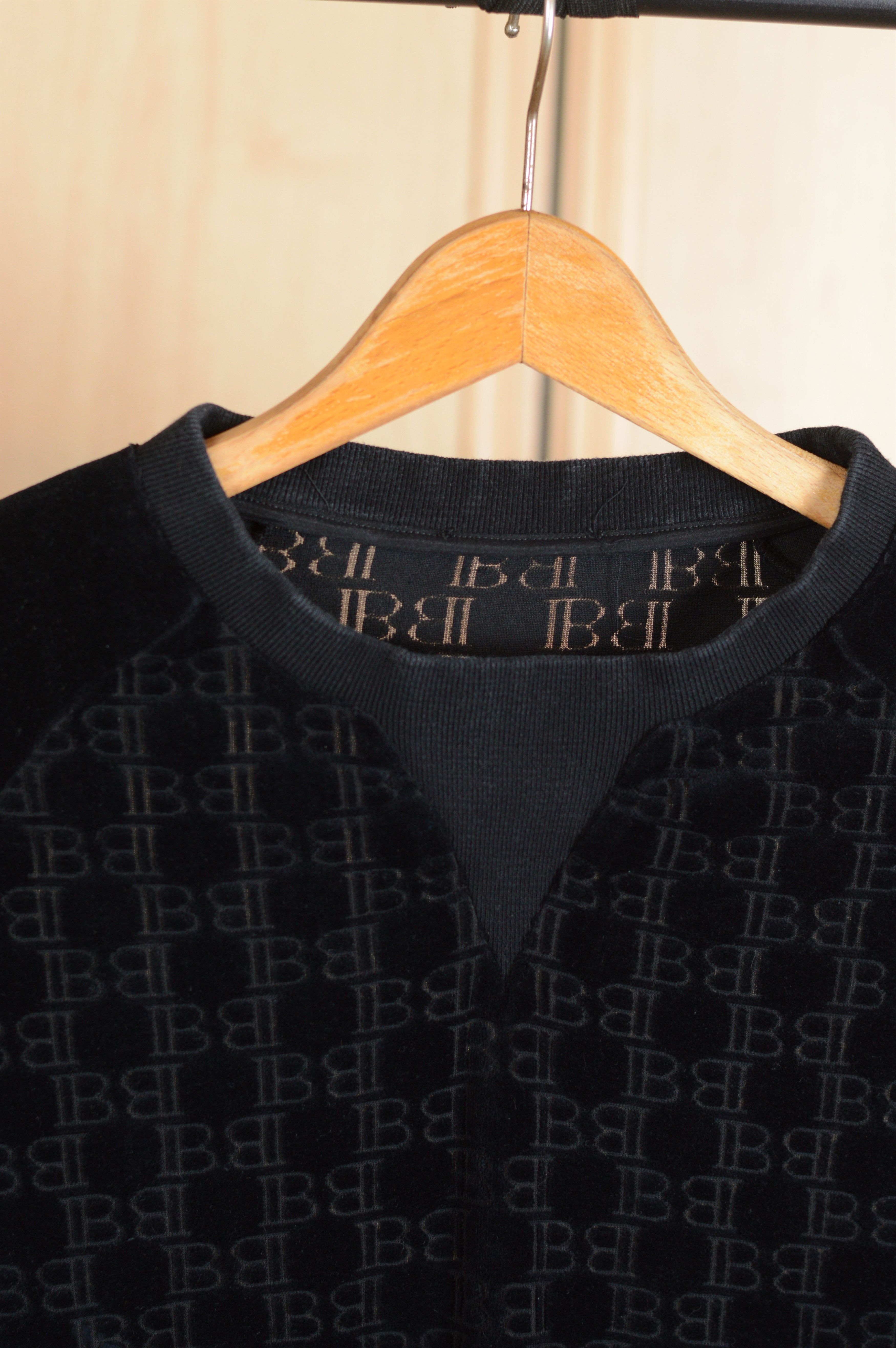 Balmain Balmain Monogram Black Sweatshirt Size US M / EU 48-50 / 2 - 4 Thumbnail