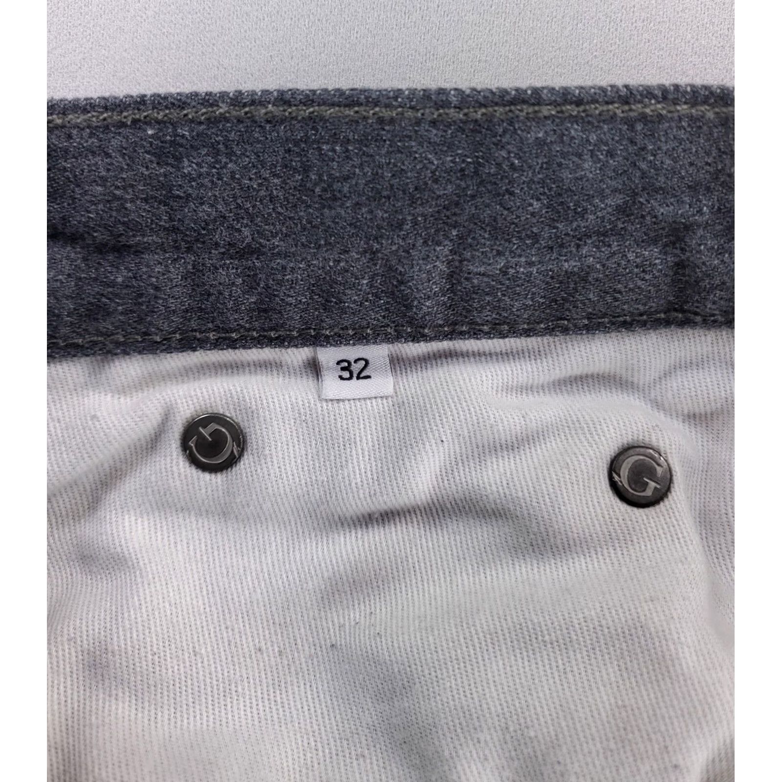 Gustin Gustin Jeans Skinny Raw Gray Mens 32 x 28 Inseam Gray Mens Skinny Selvedge Jeans Size US 32 / EU 48 - 7 Thumbnail