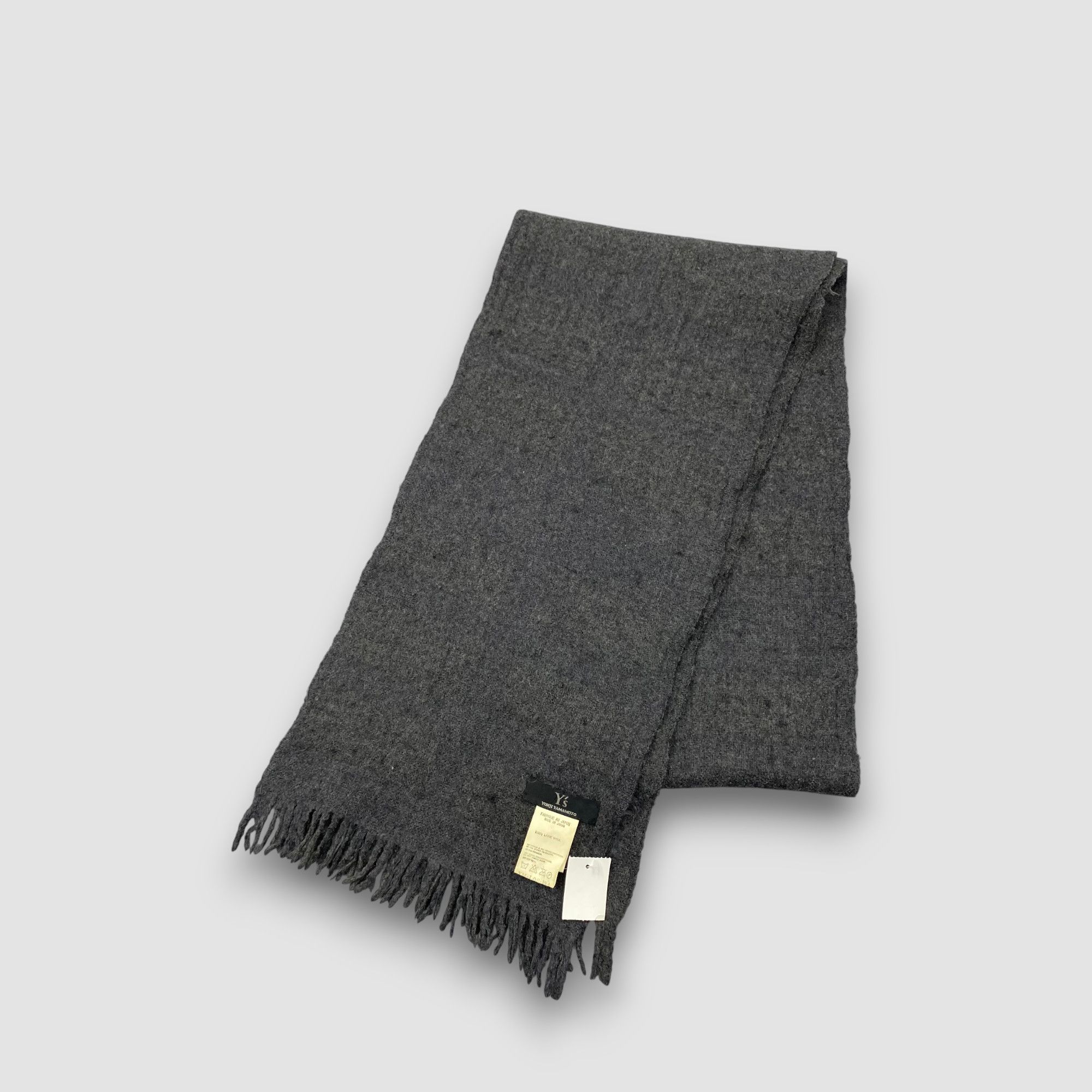 Vintage Yohji Yamamoto Scarf Muffler Wool Winter Scarves