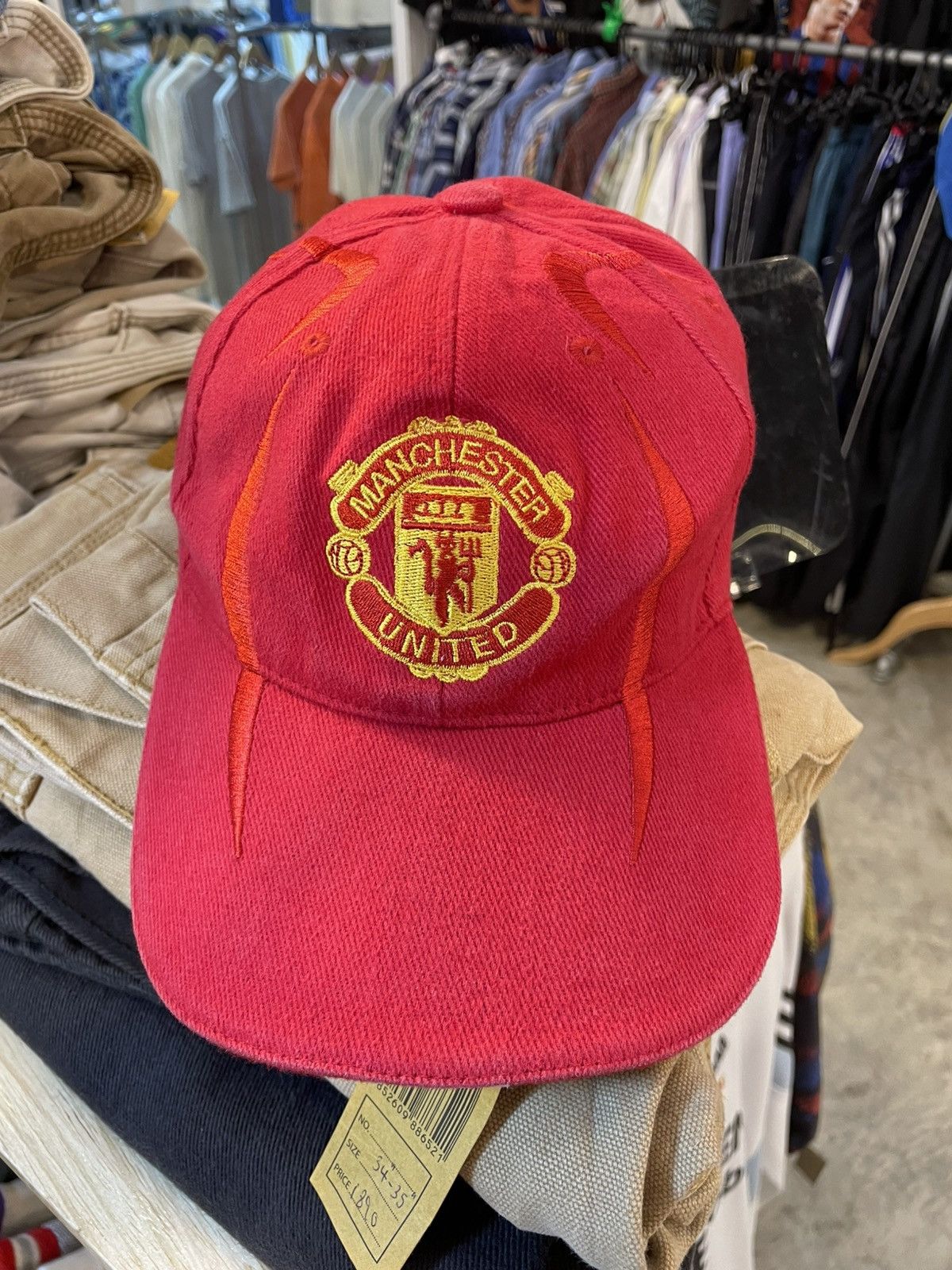 Other Y2K Manchester United Cap Size ONE SIZE - 2 Thumbnail